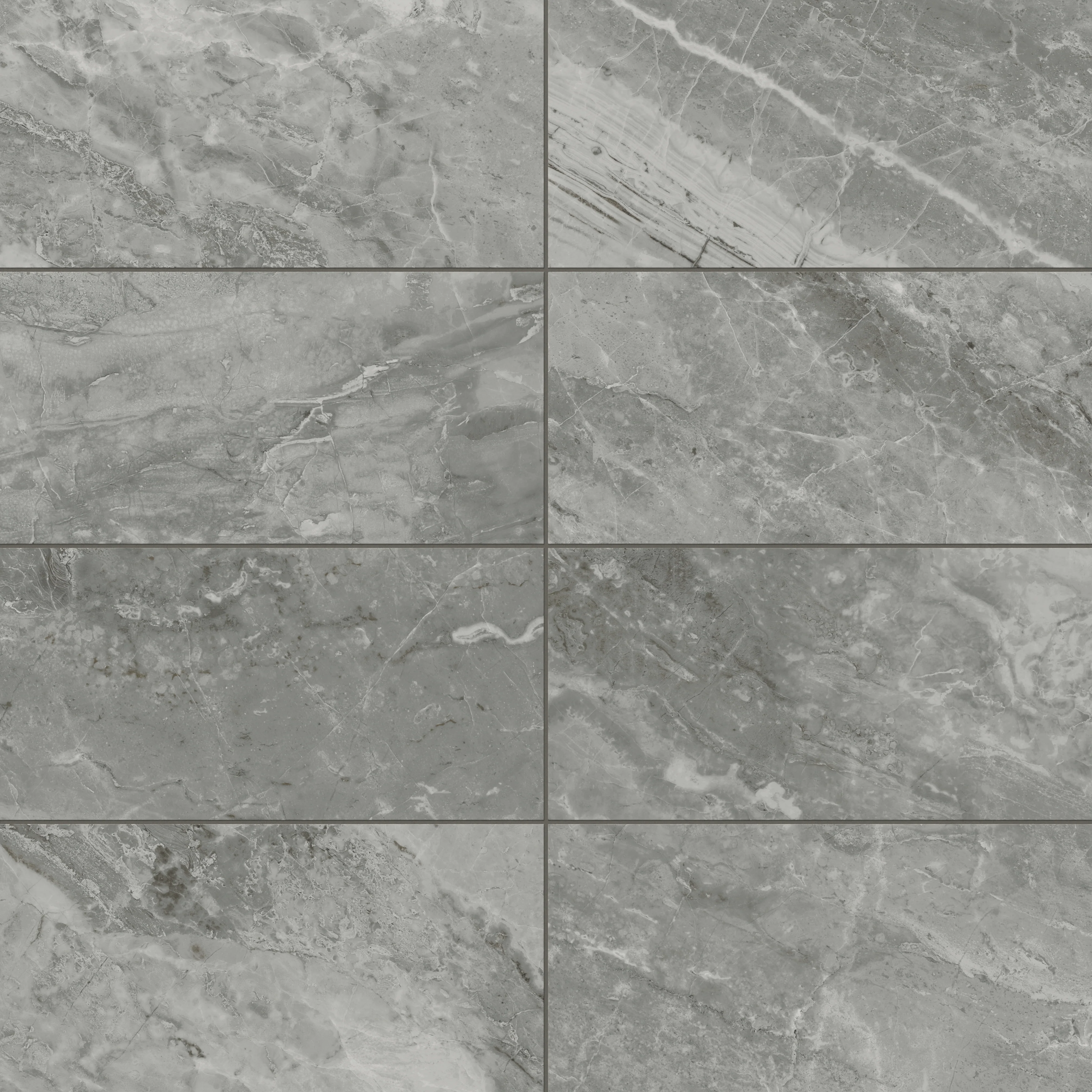 Blair 12 x 24 Matte Porcelain Tile in Oniciata Grey