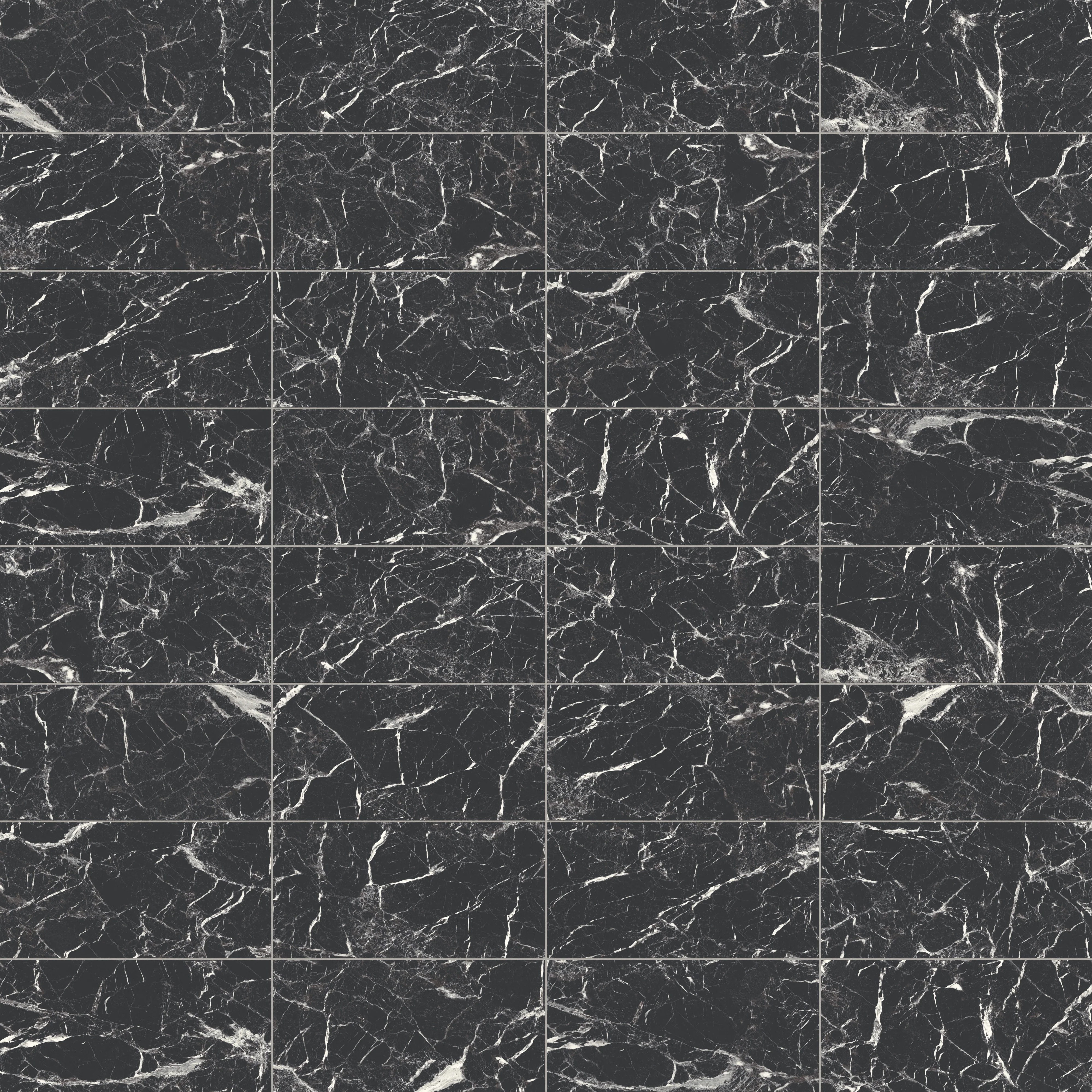 Blair 12 x 24 Polished Porcelain Tile in Marmo Black - Image 5