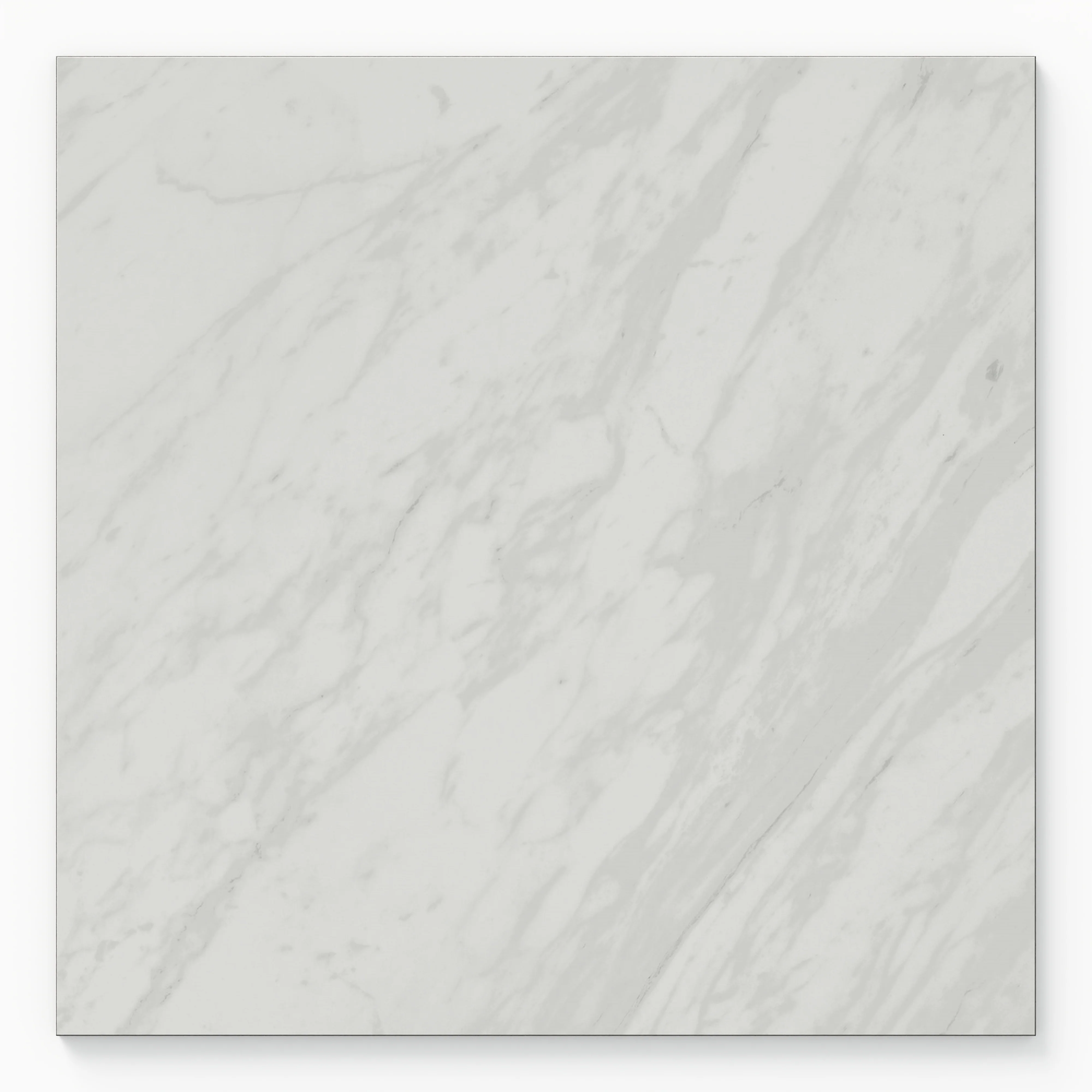 Blair 24 x 24 Matte Porcelain Tile in Volakas White - Image 2