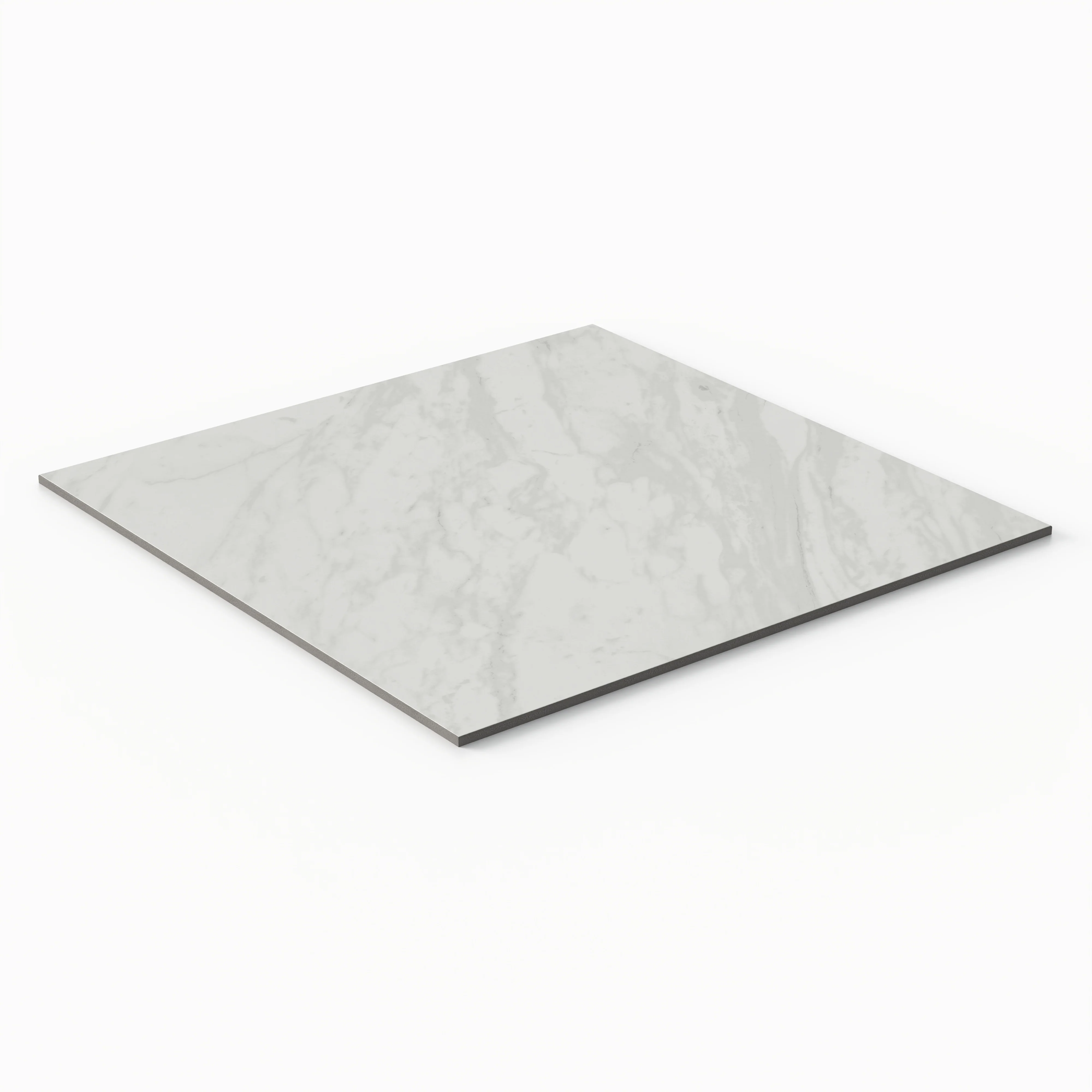 Blair 24 x 24 Matte Porcelain Tile in Volakas White - Image 3