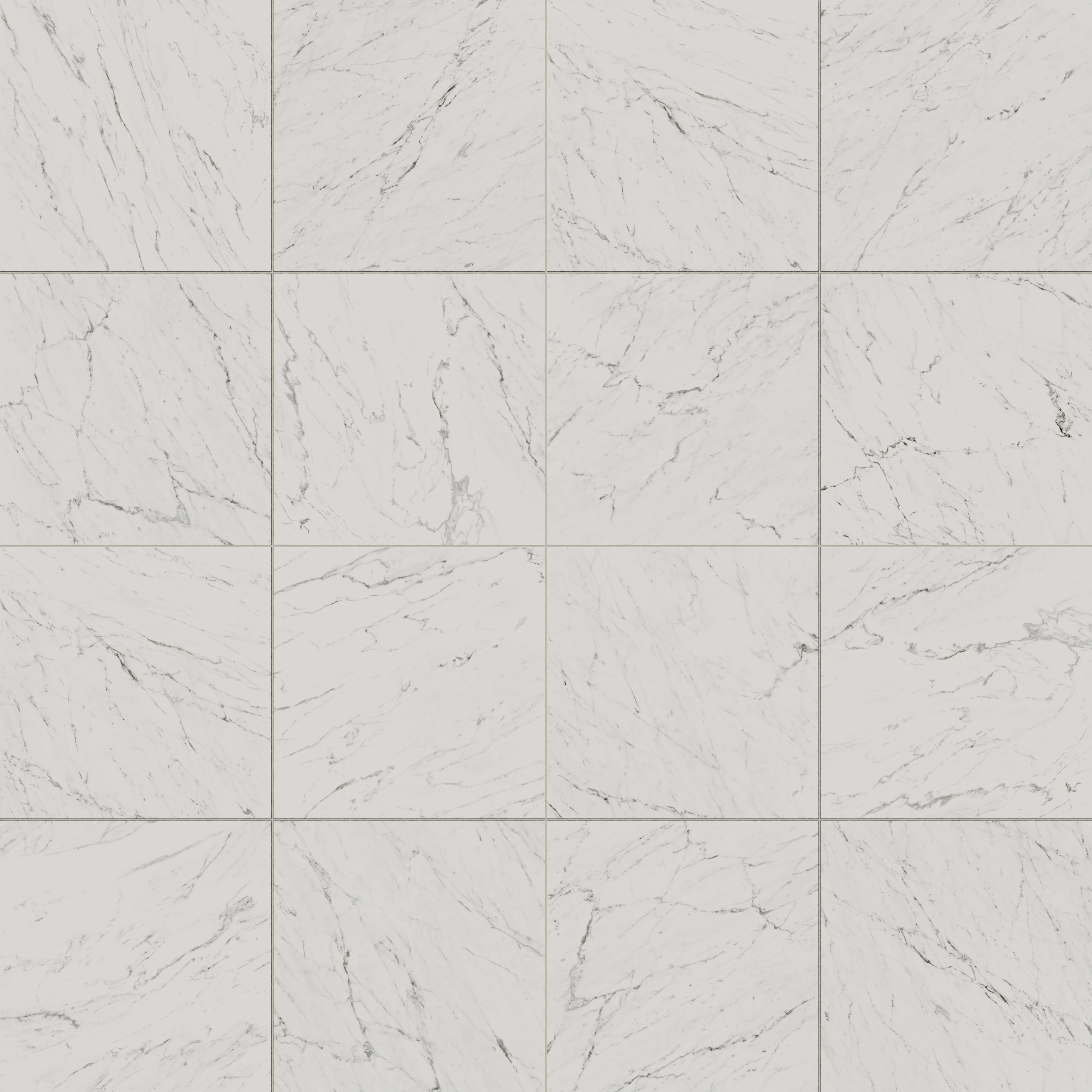 Blair 24 x 24 Matte Porcelain Tile in White Carrara - Image 5