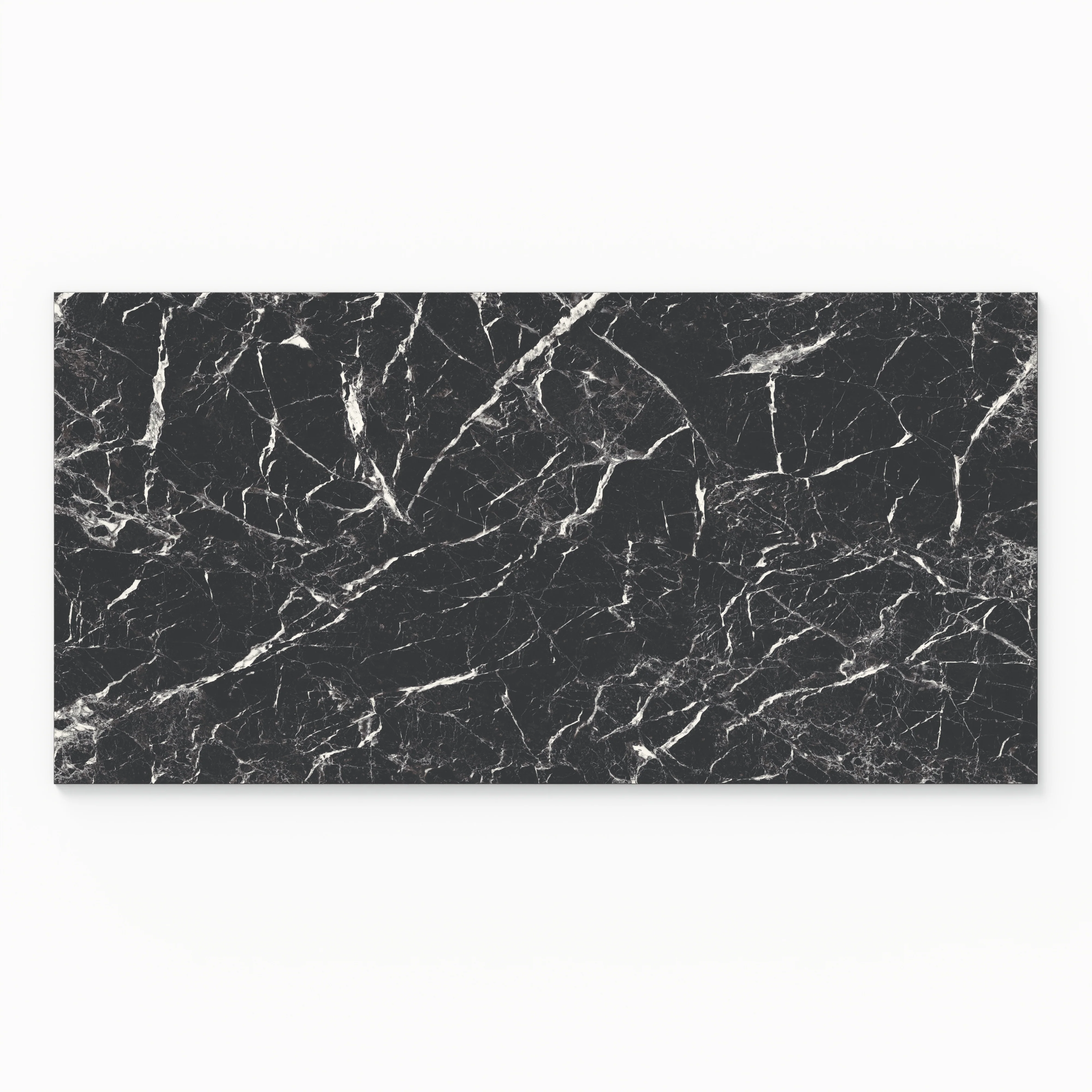 Blair 24 x 48 Matte Porcelain Tile in Marmo Black - Image 2