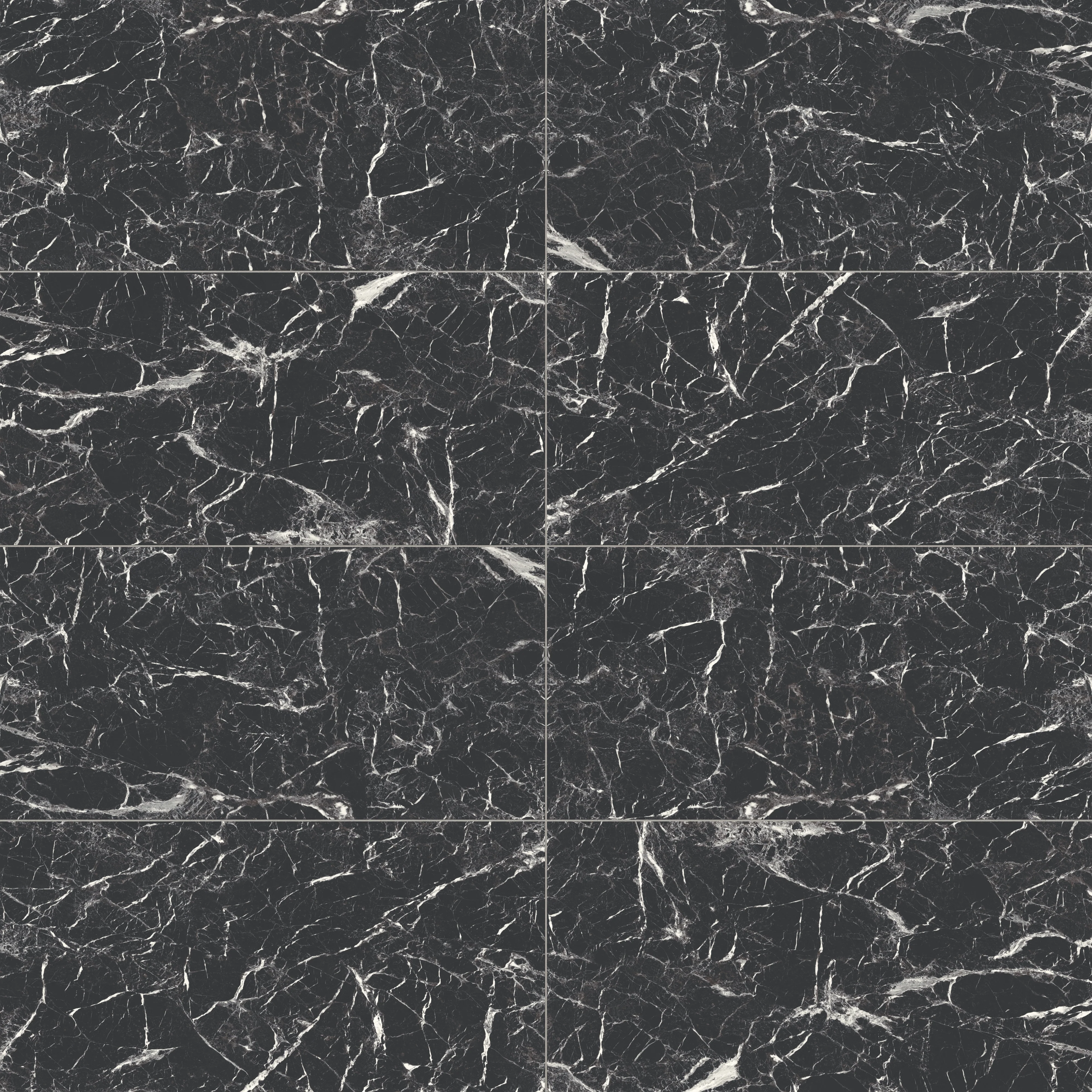 Blair 24 x 48 Matte Porcelain Tile in Marmo Black - Image 5
