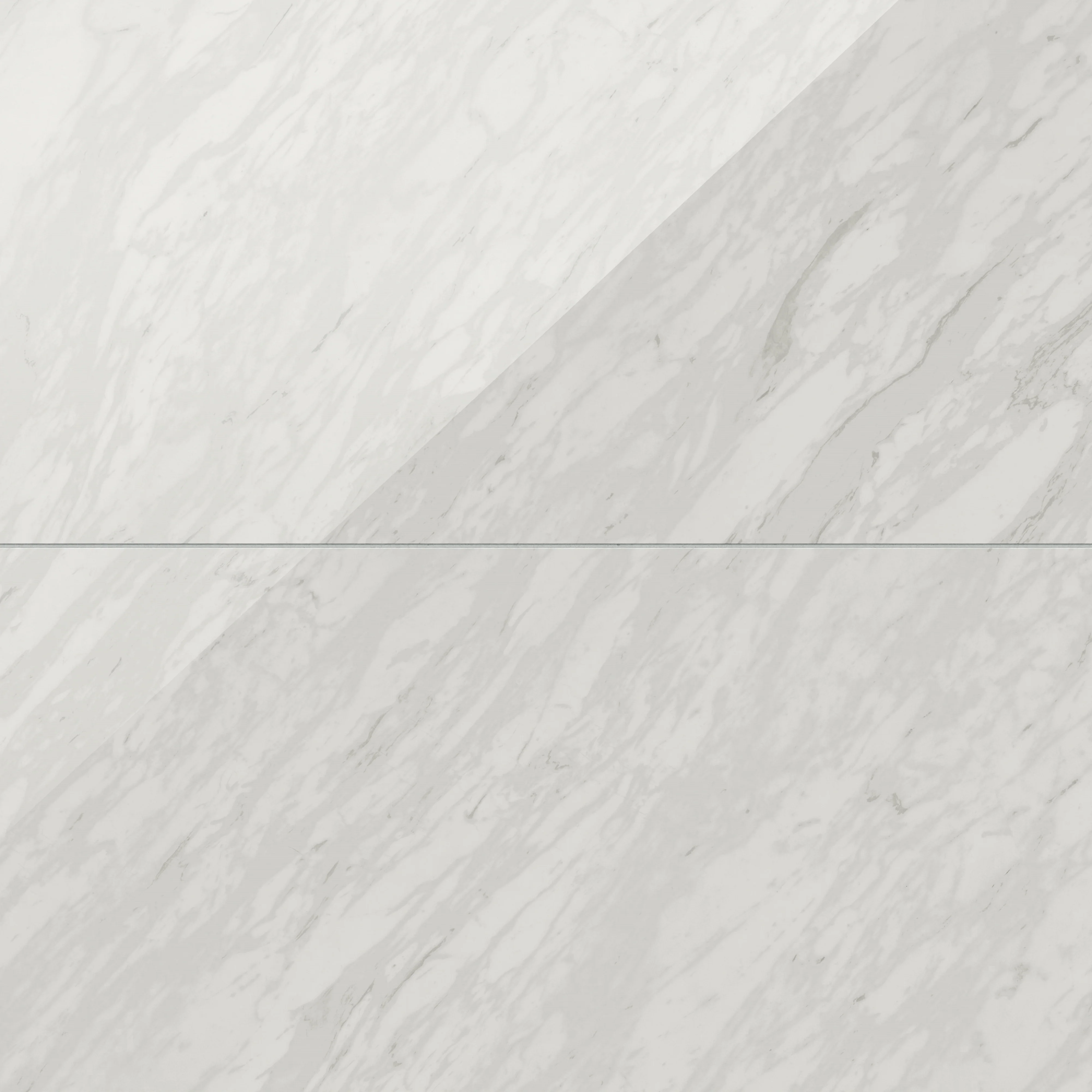 Blair 24 x 48 Polished Porcelain Tile in Volakas White