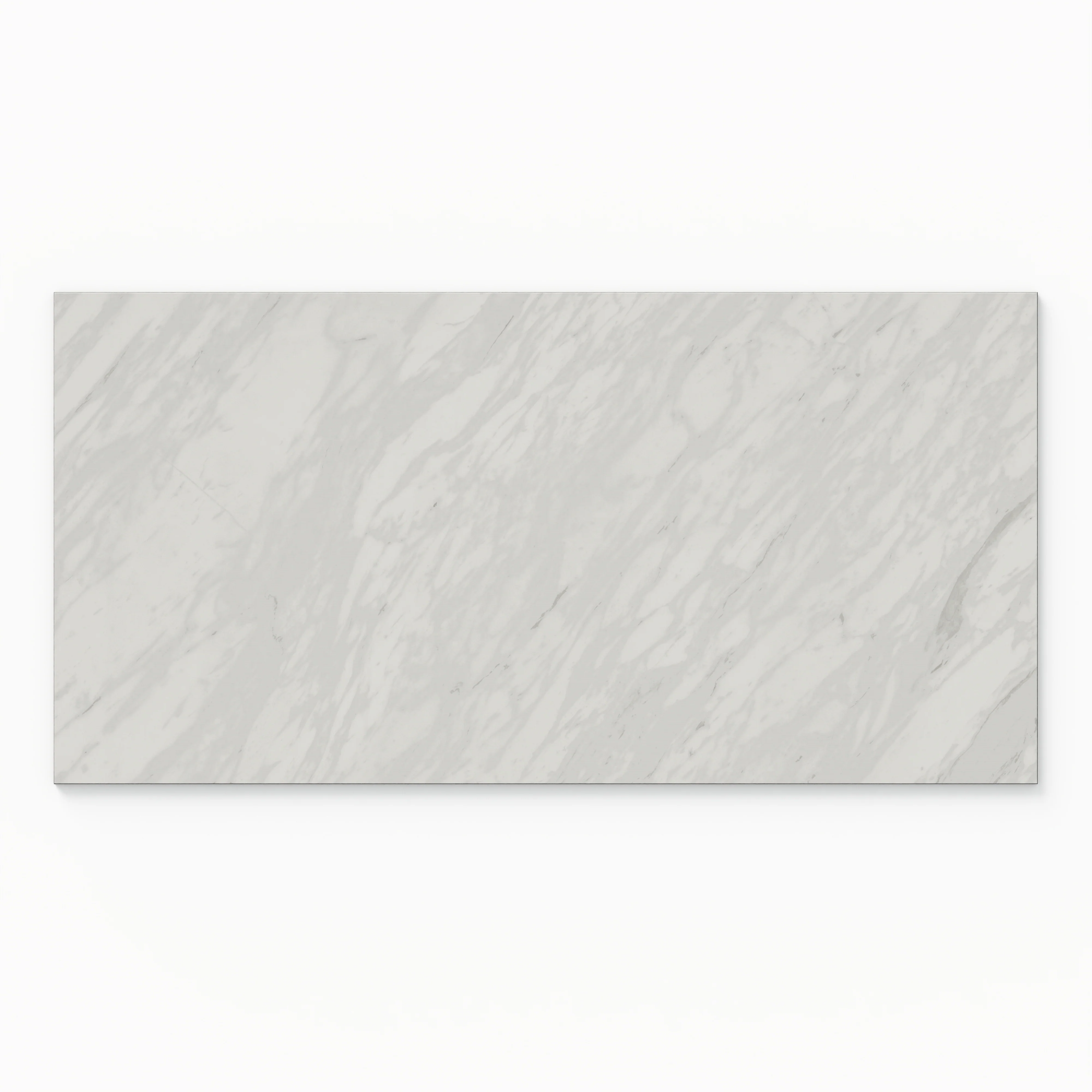 Blair 24 x 48 Polished Porcelain Tile in Volakas White - Image 2