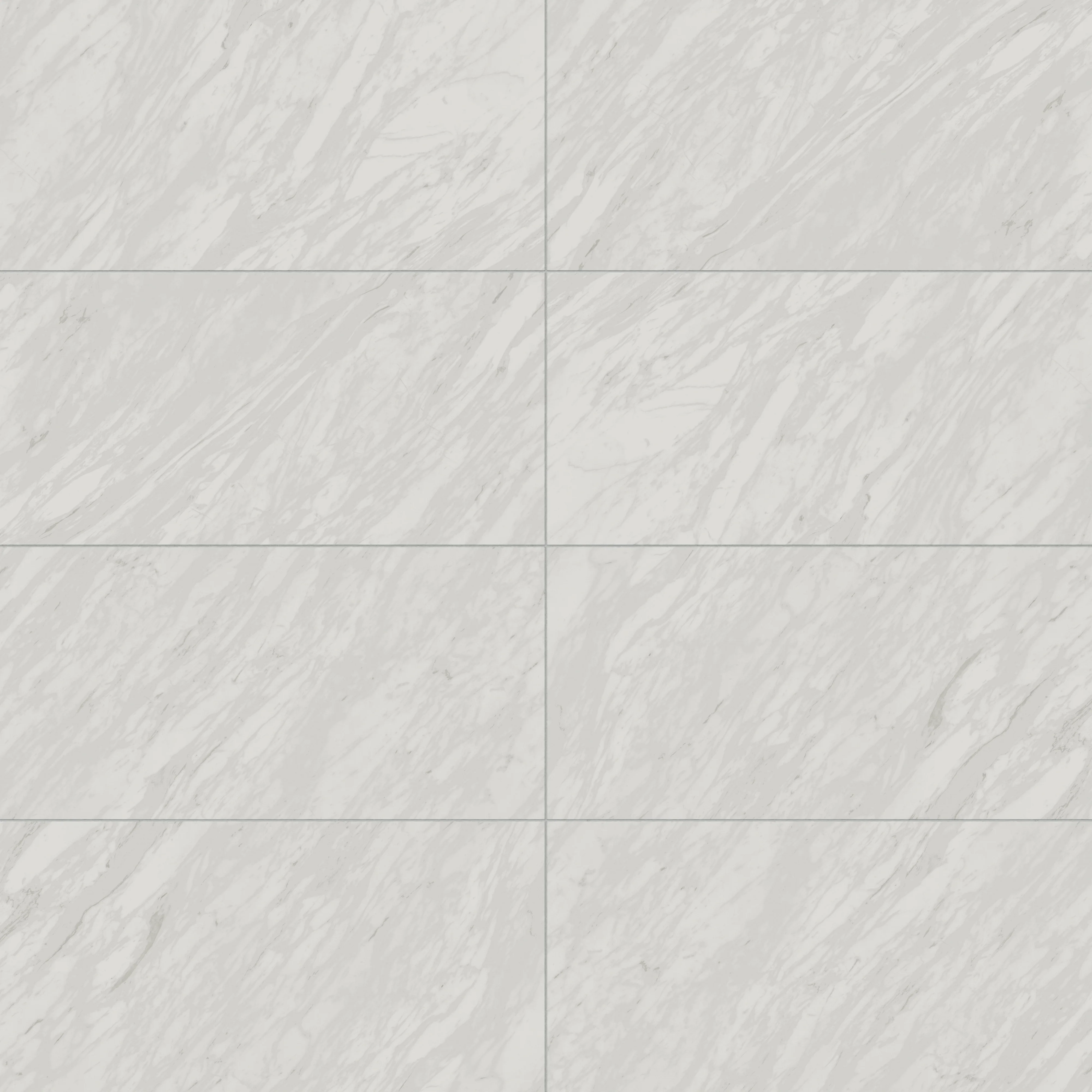 Blair 24 x 48 Polished Porcelain Tile in Volakas White - Image 5