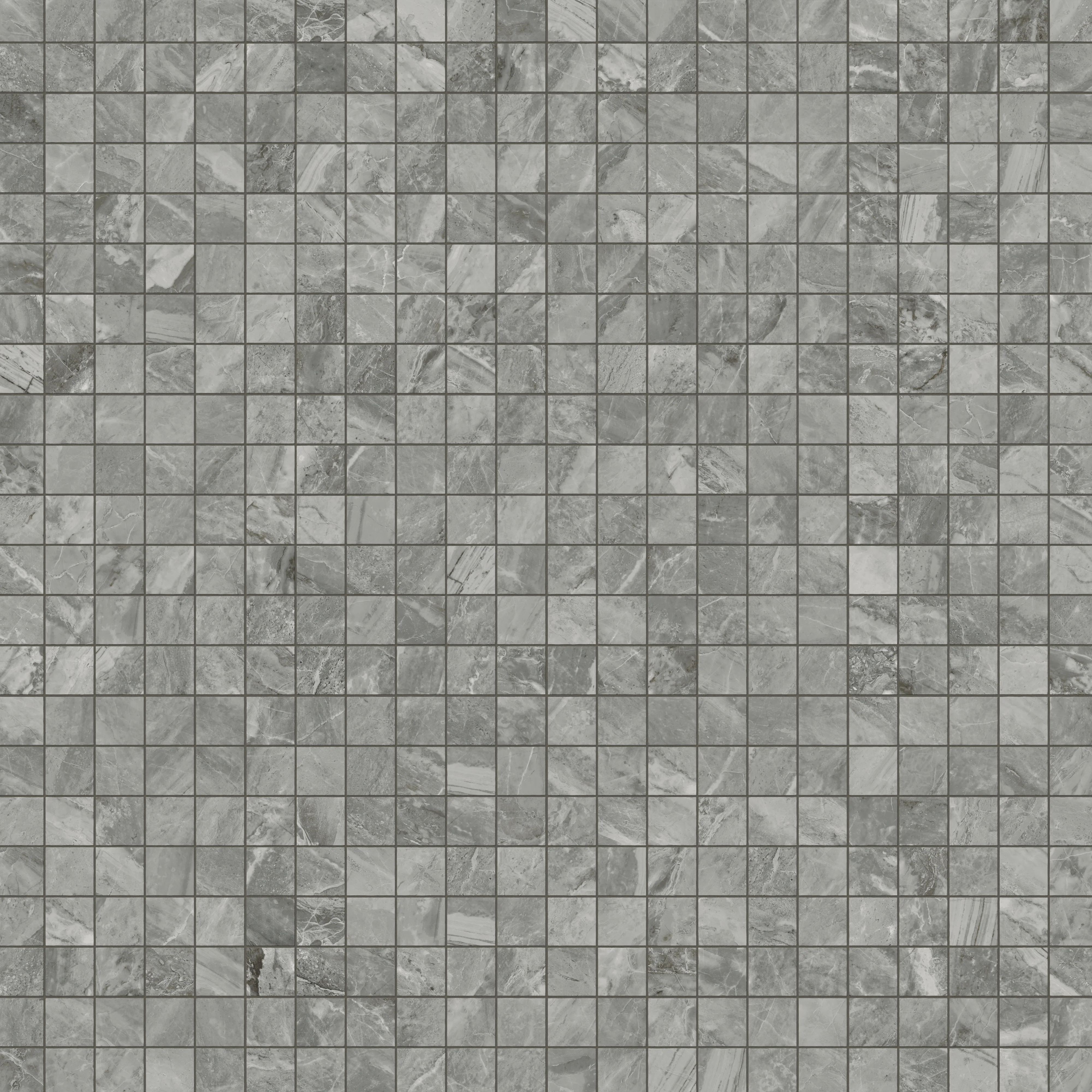 Blair 2 x 2 Polished Porcelain Mosaic Tile in Oniciata Grey - Image 4
