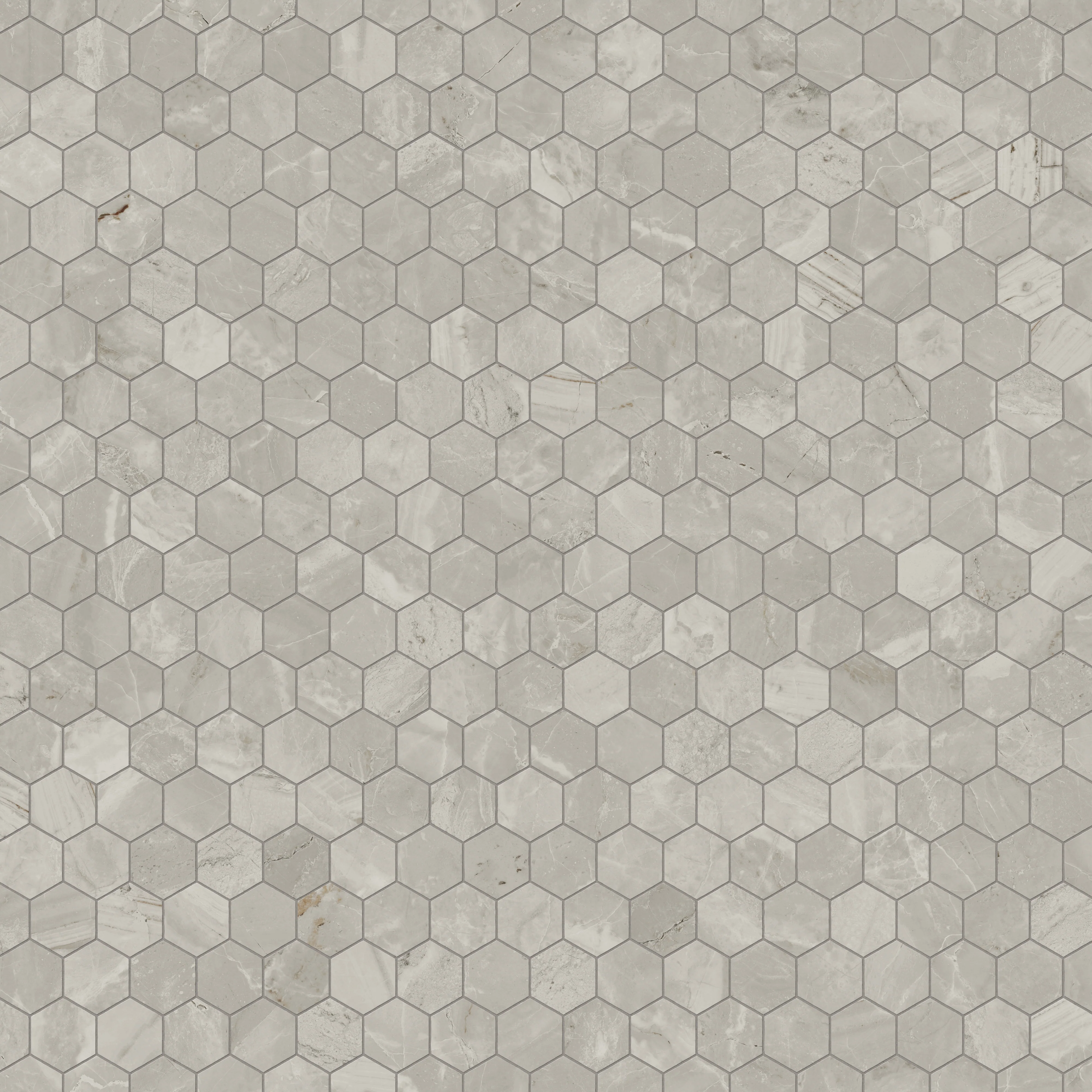 Blair 3 x 3 Matte Porcelain Hexagon Mosaic Tile in Oniciata Beige - Image 5
