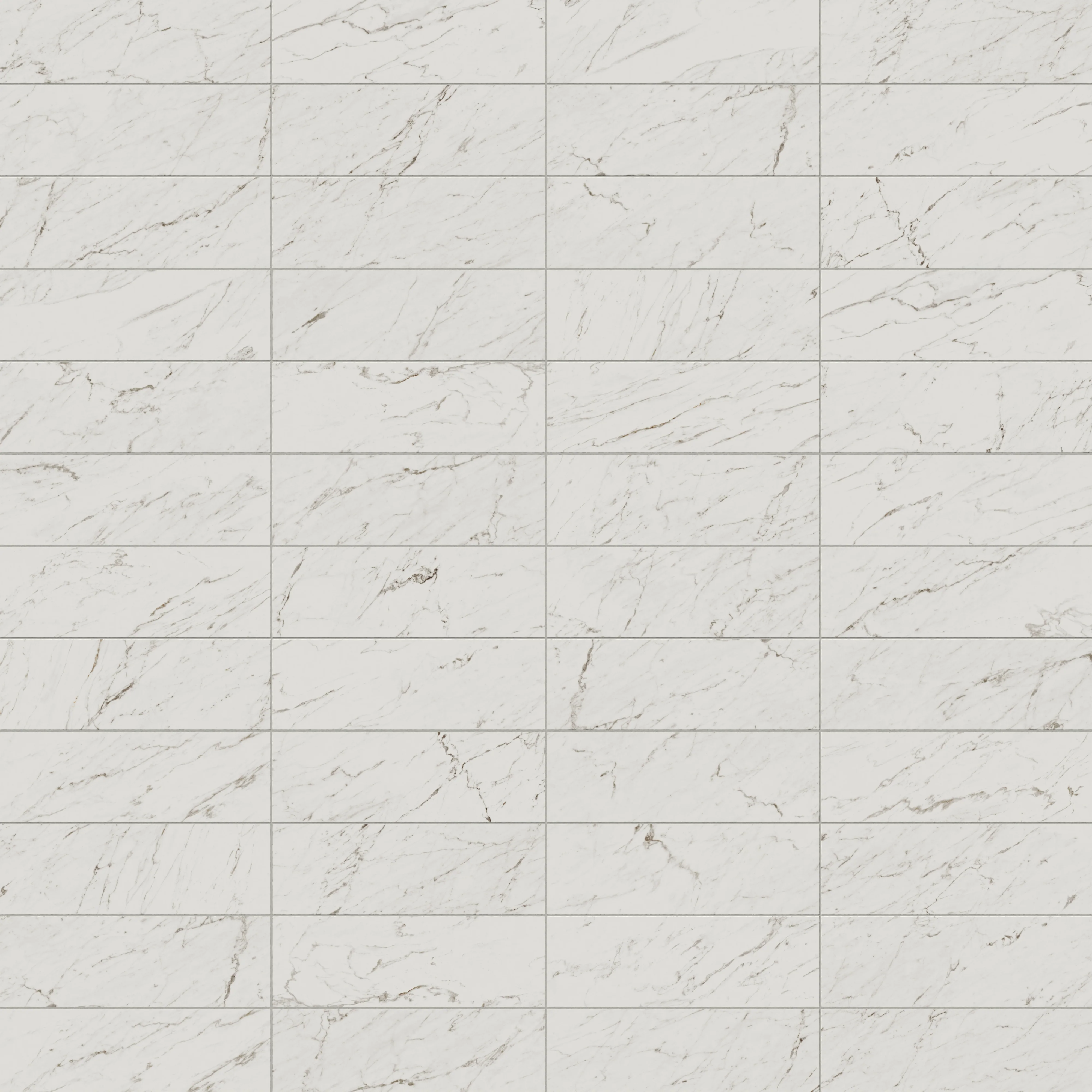 Blair 8 x 24 Polished Porcelain Tile in White Carrara - Image 5