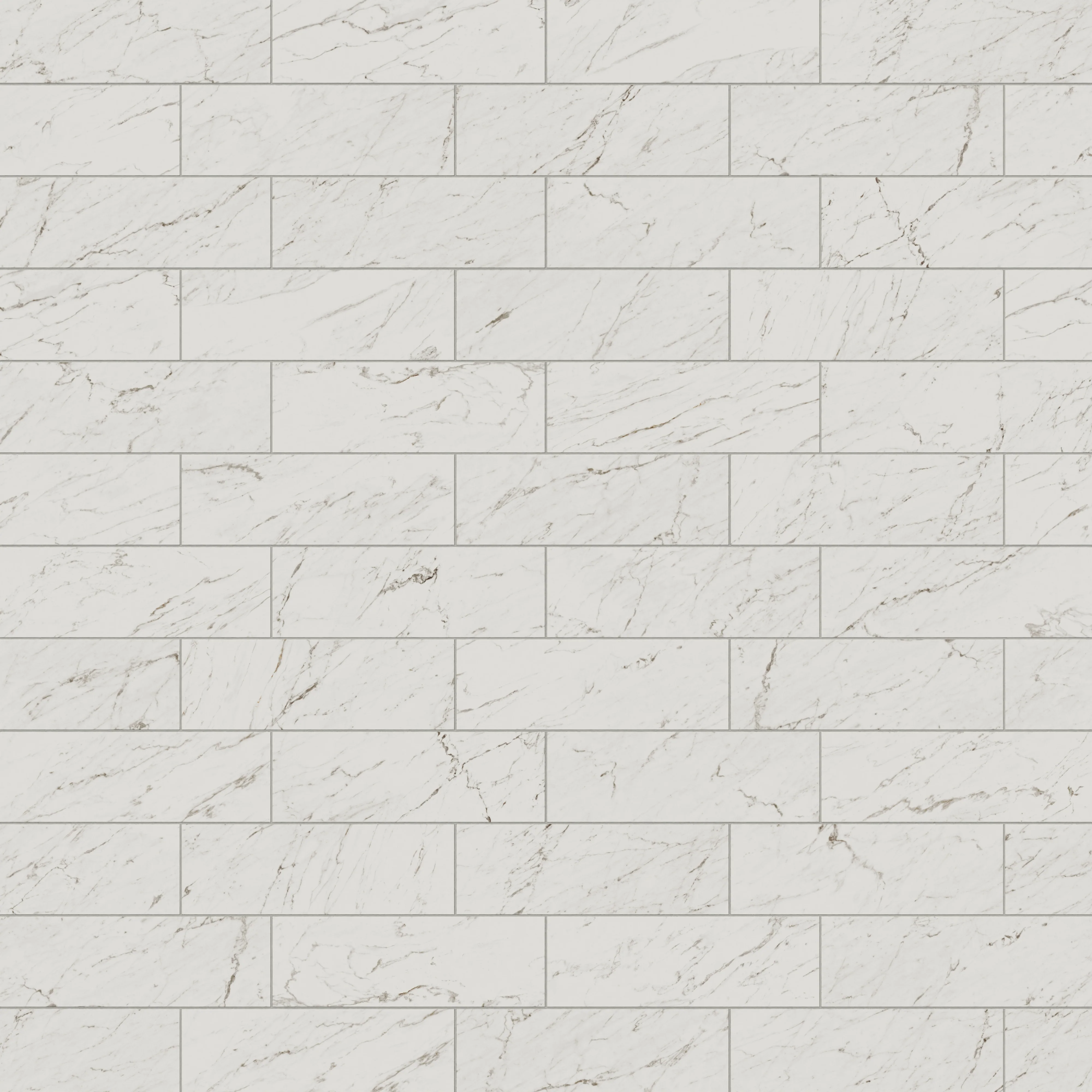 Blair 8 x 24 Polished Porcelain Tile in White Carrara - Image 8
