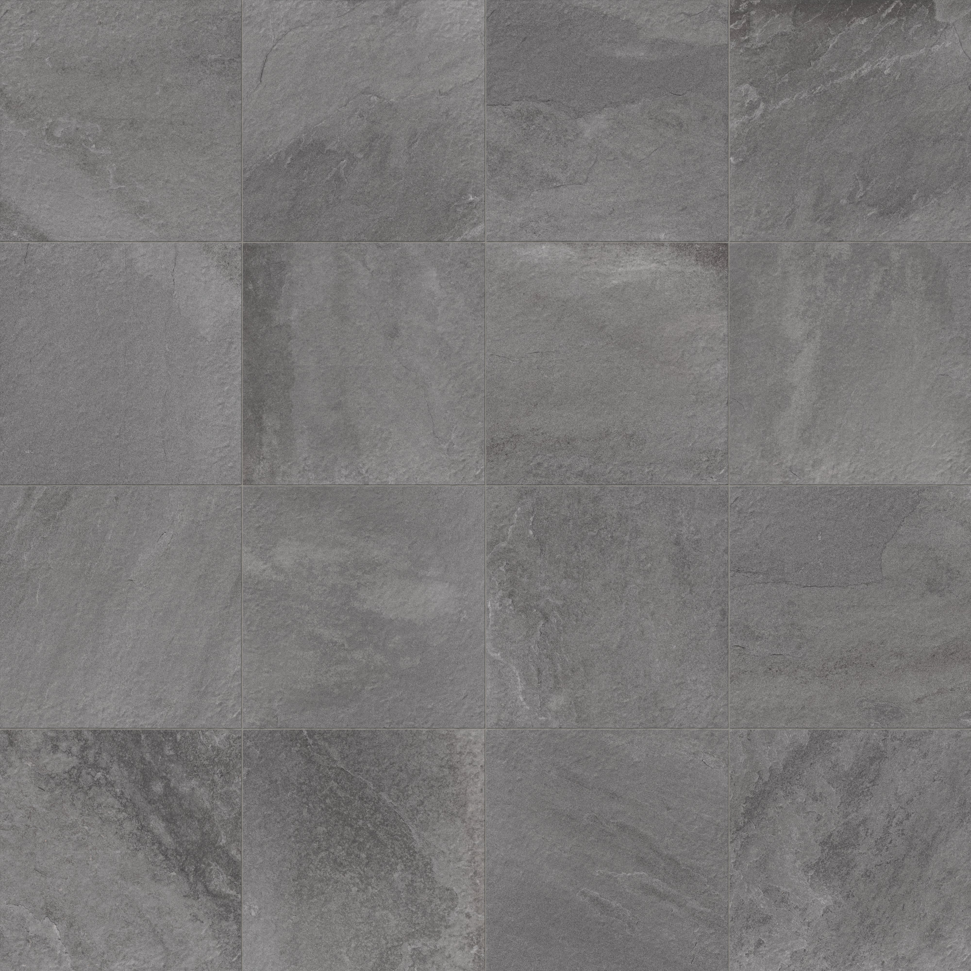 Bowden 24 x 24 Grip Porcelain 2cm Paver in Graphite - Image 7