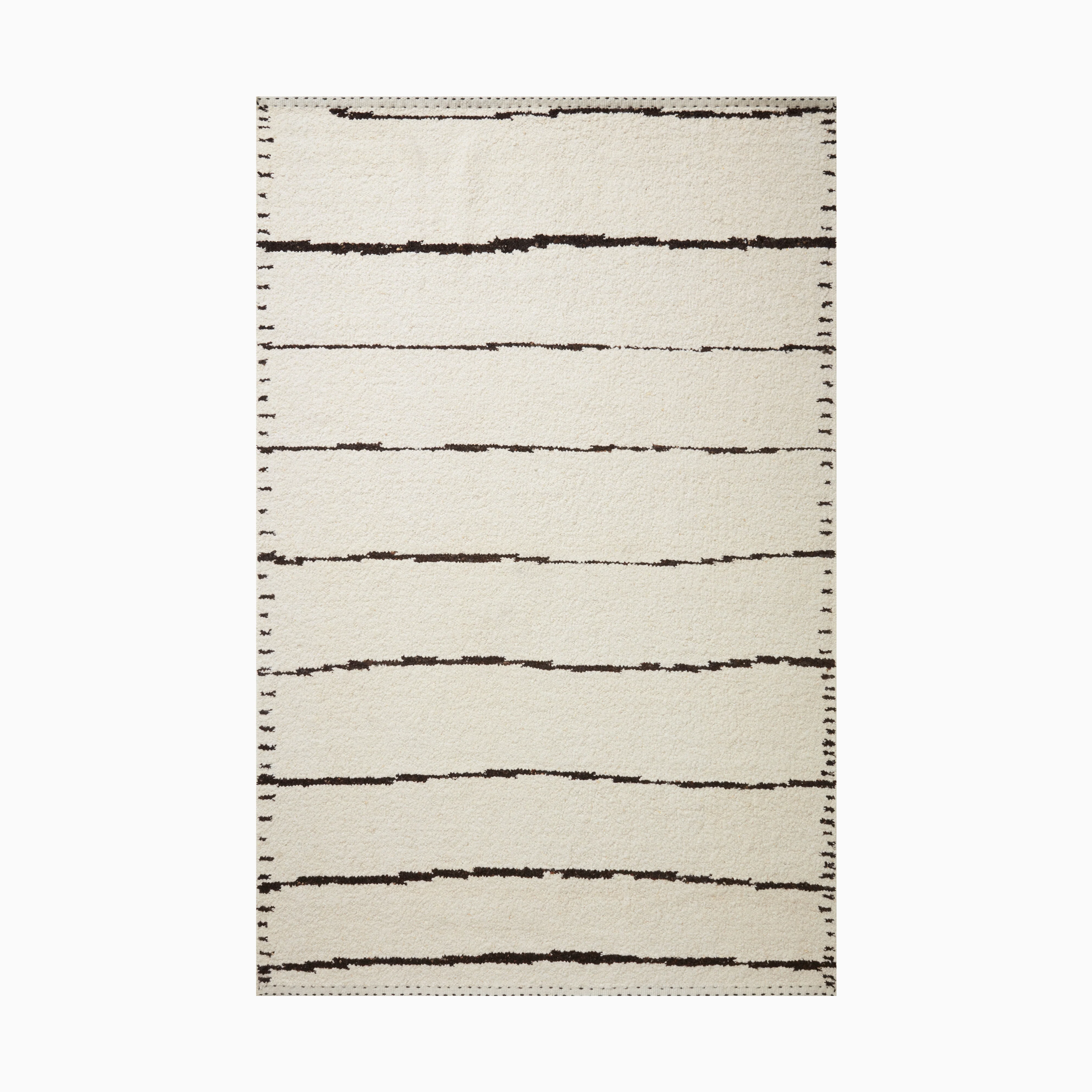 Bowie Rug in Pearl / Smoke