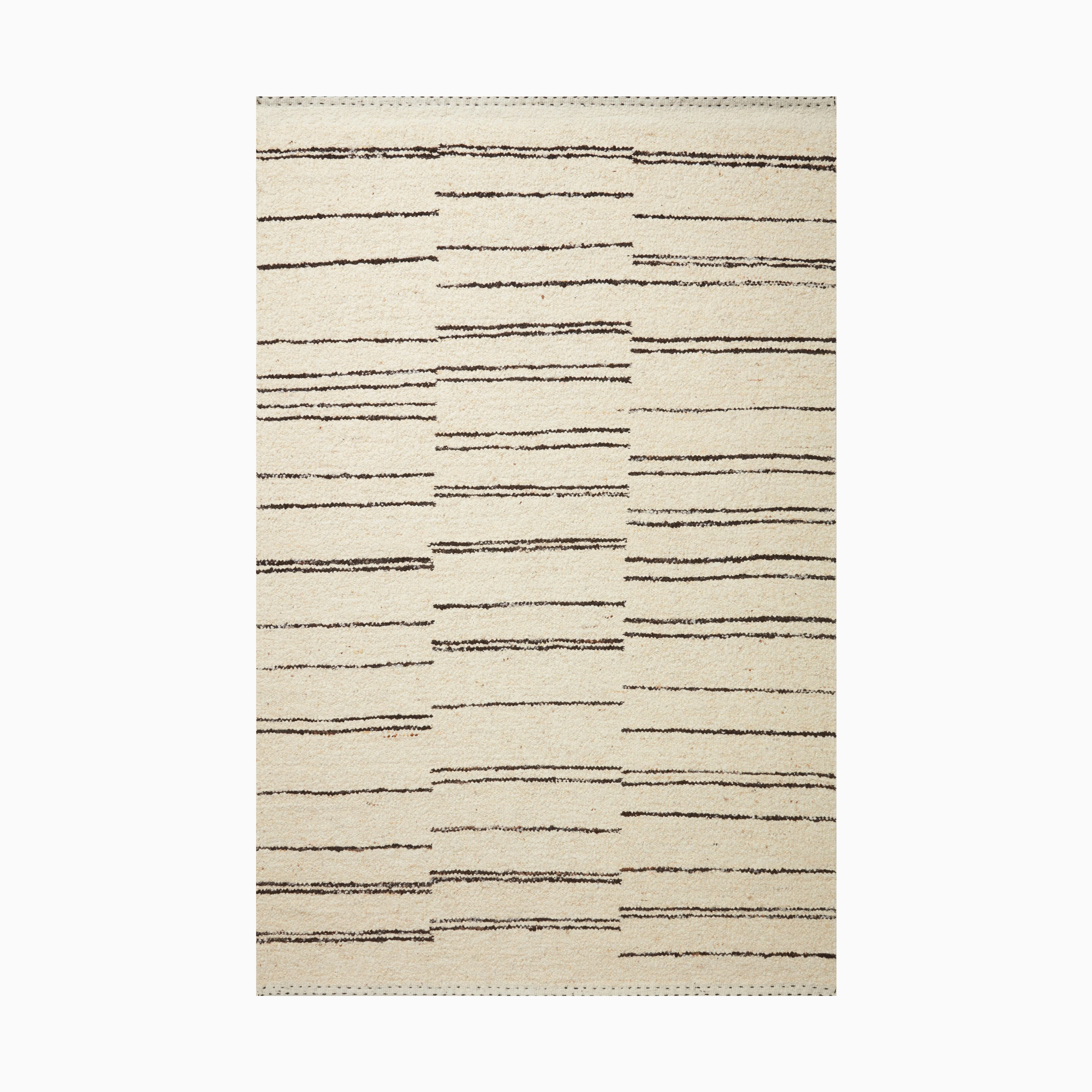 Bowie Rug in Sand / Graphite
