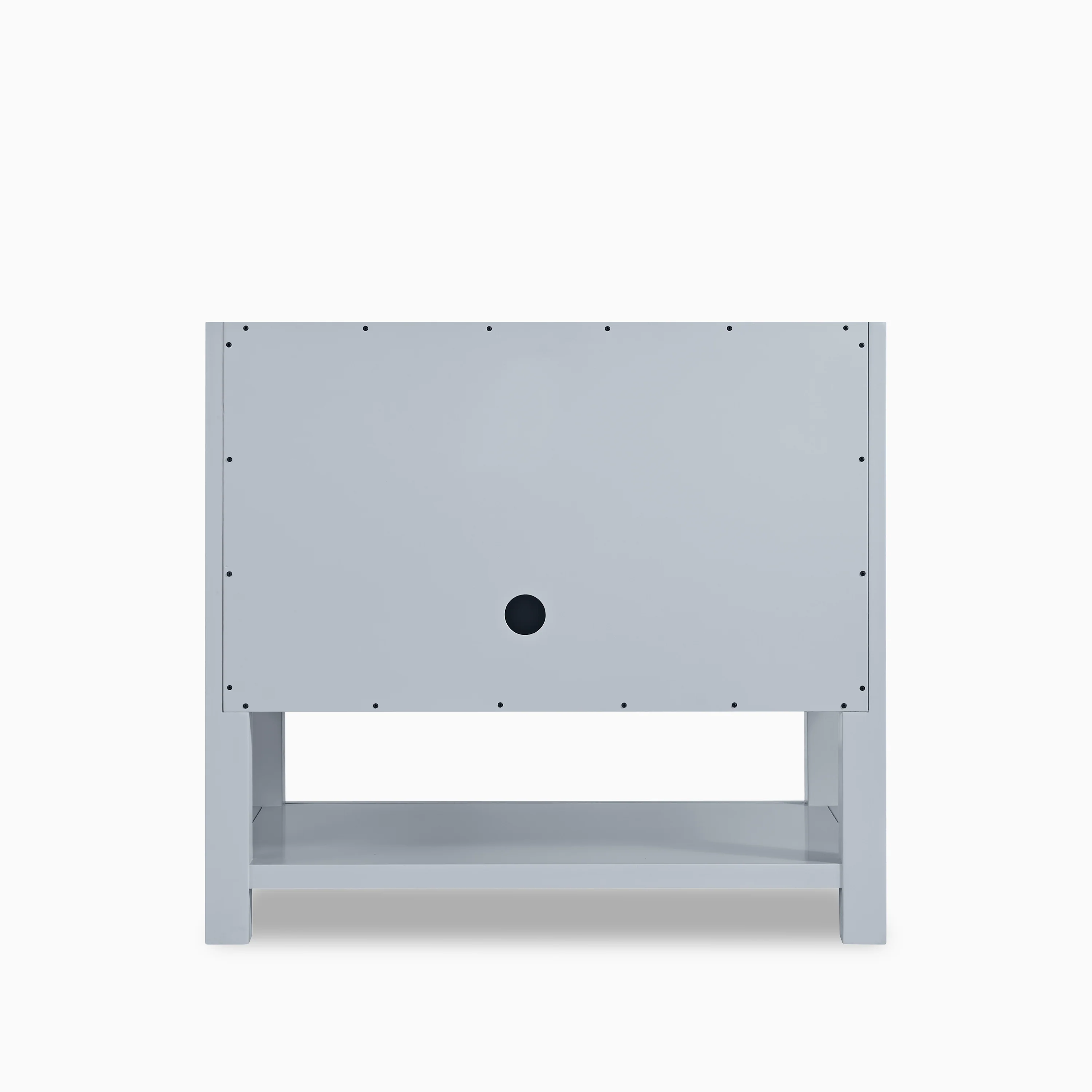Bridgette 36" Single Vanity in Serenity Blue with 3 cm White Zeus Quartz Top - Image 5