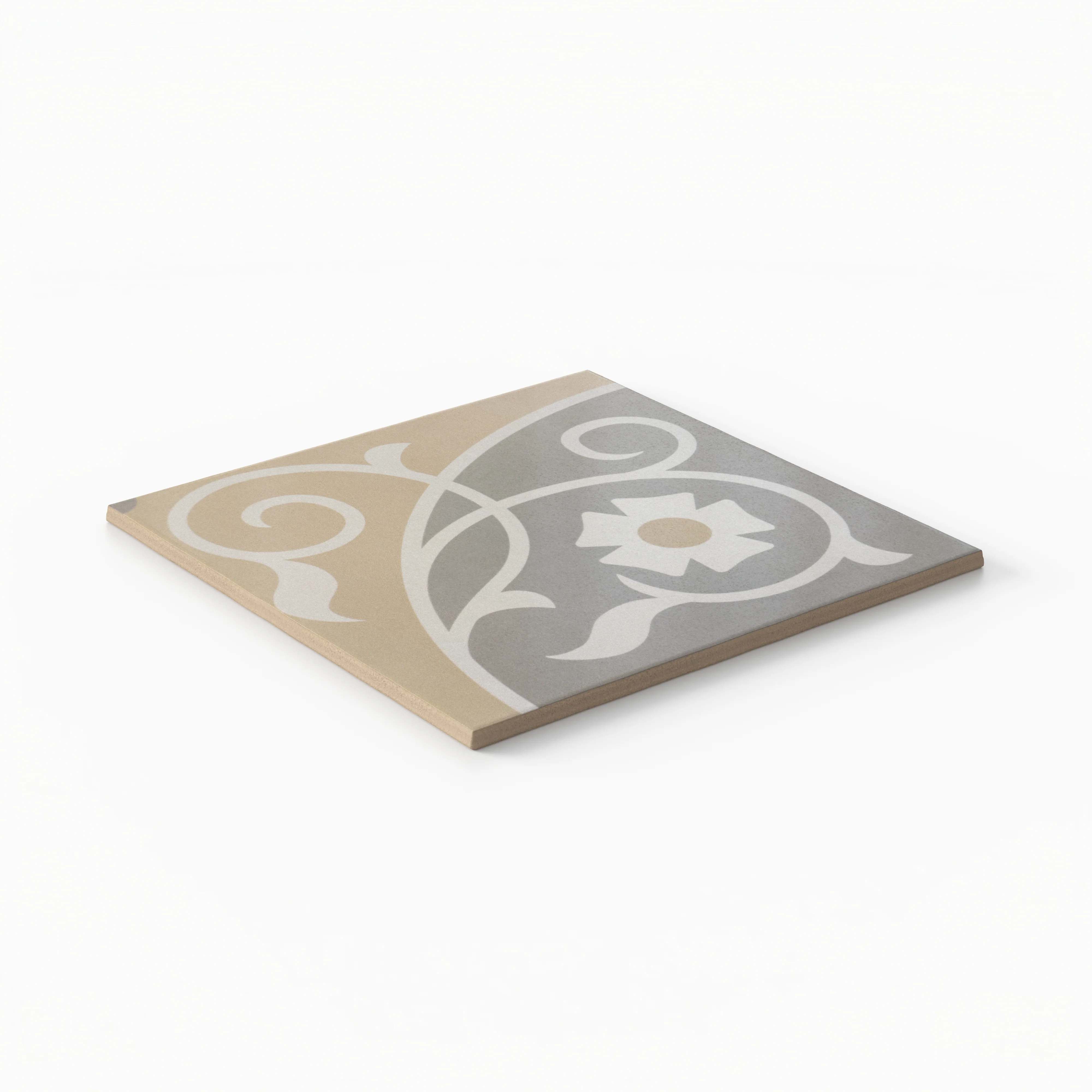 Brielle 8 x 8 Matte Porcelain Tile in Florian - Image 4