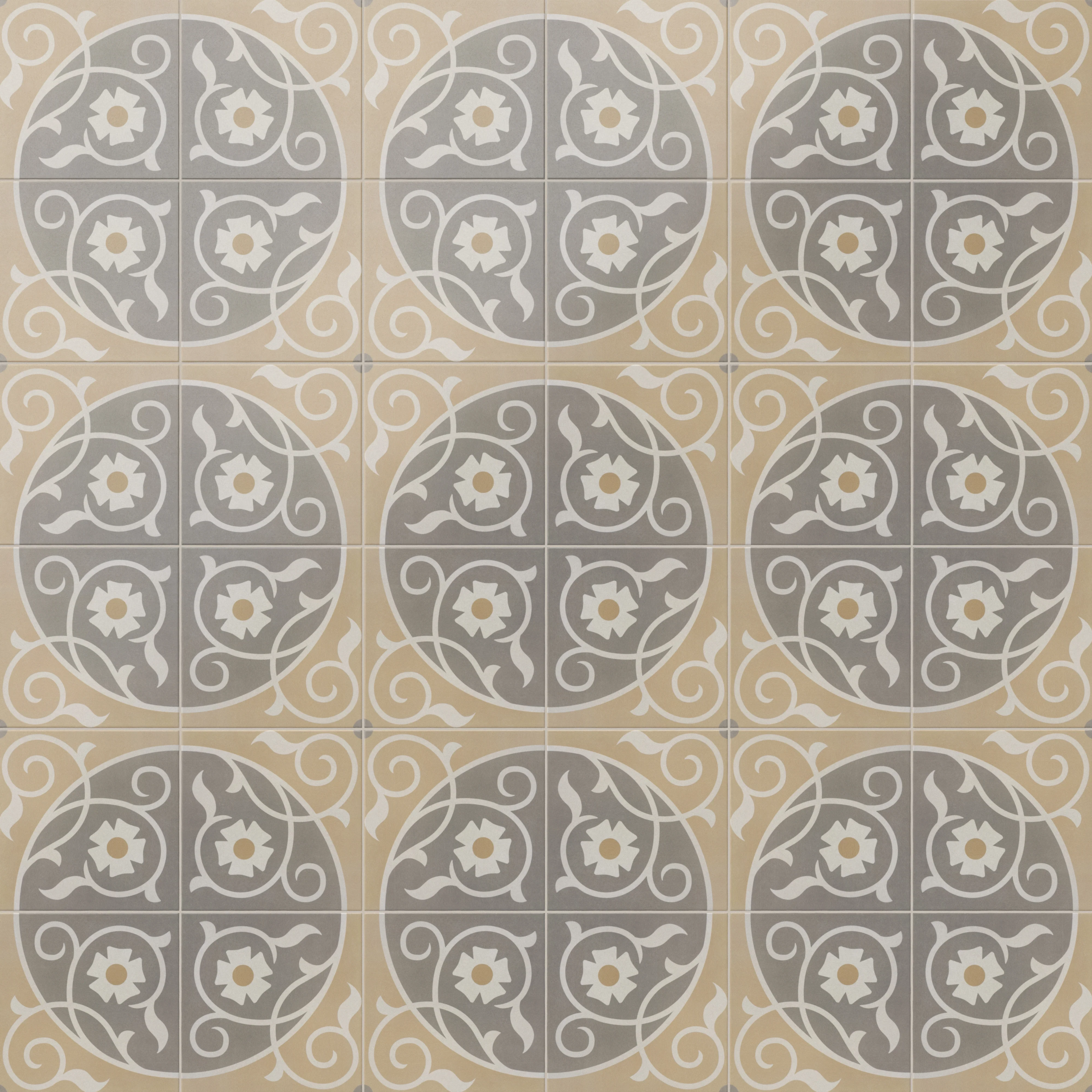 Brielle 8 x 8 Matte Porcelain Tile in Florian - Image 5