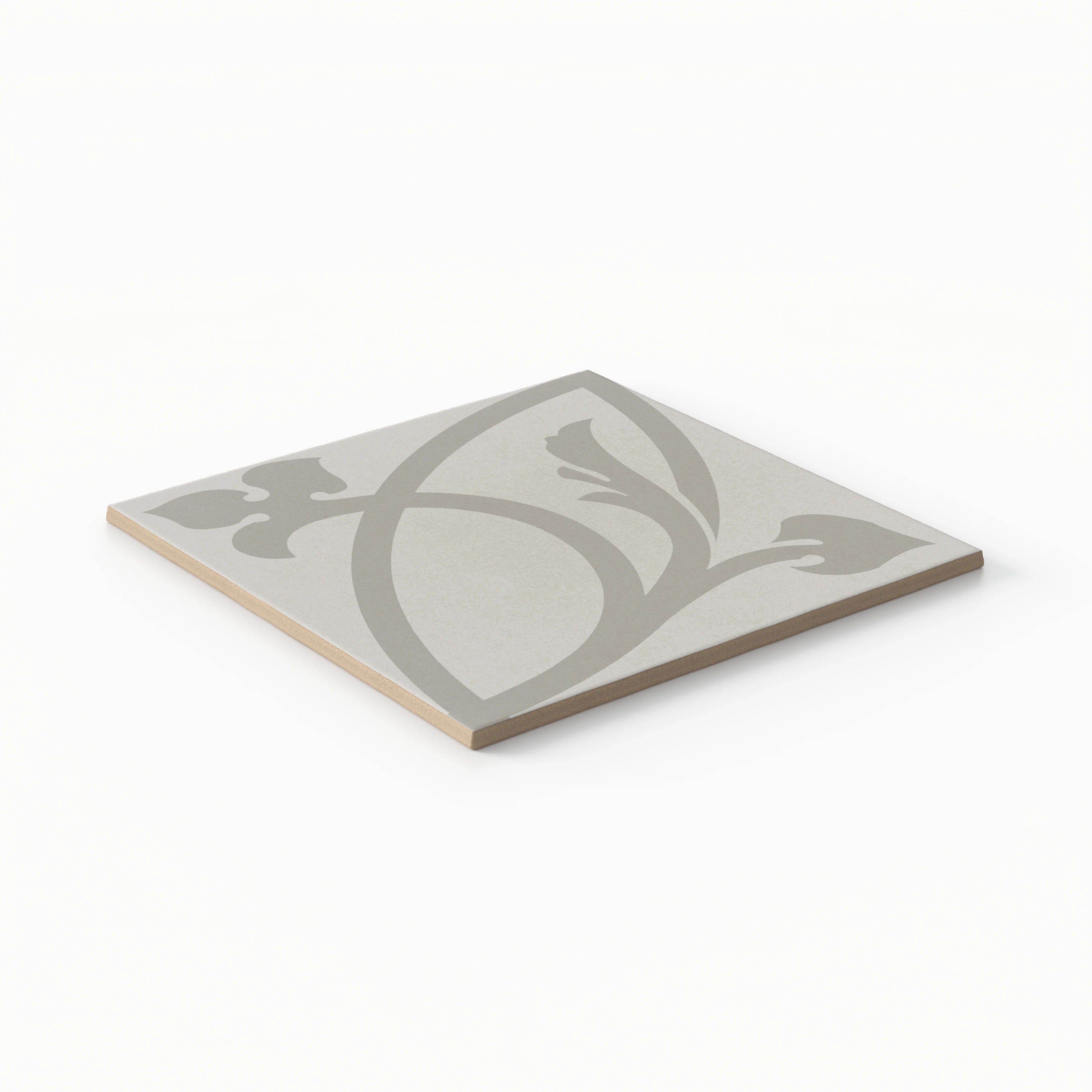 Brielle 8 x 8 Matte Porcelain Tile in Nouveau Fog - Image 4
