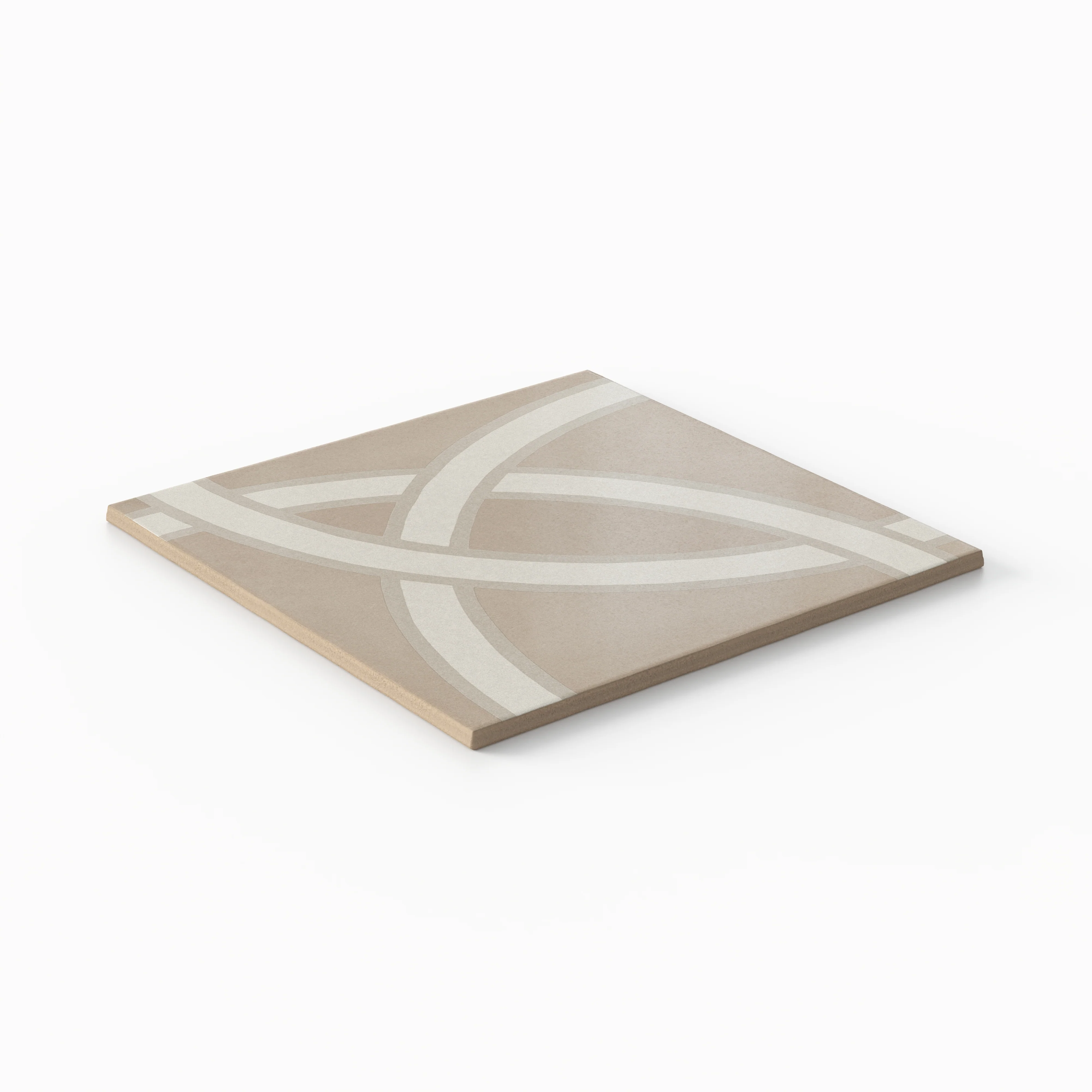 Brielle 8 x 8 Matte Porcelain Tile in Pirouette - Image 3
