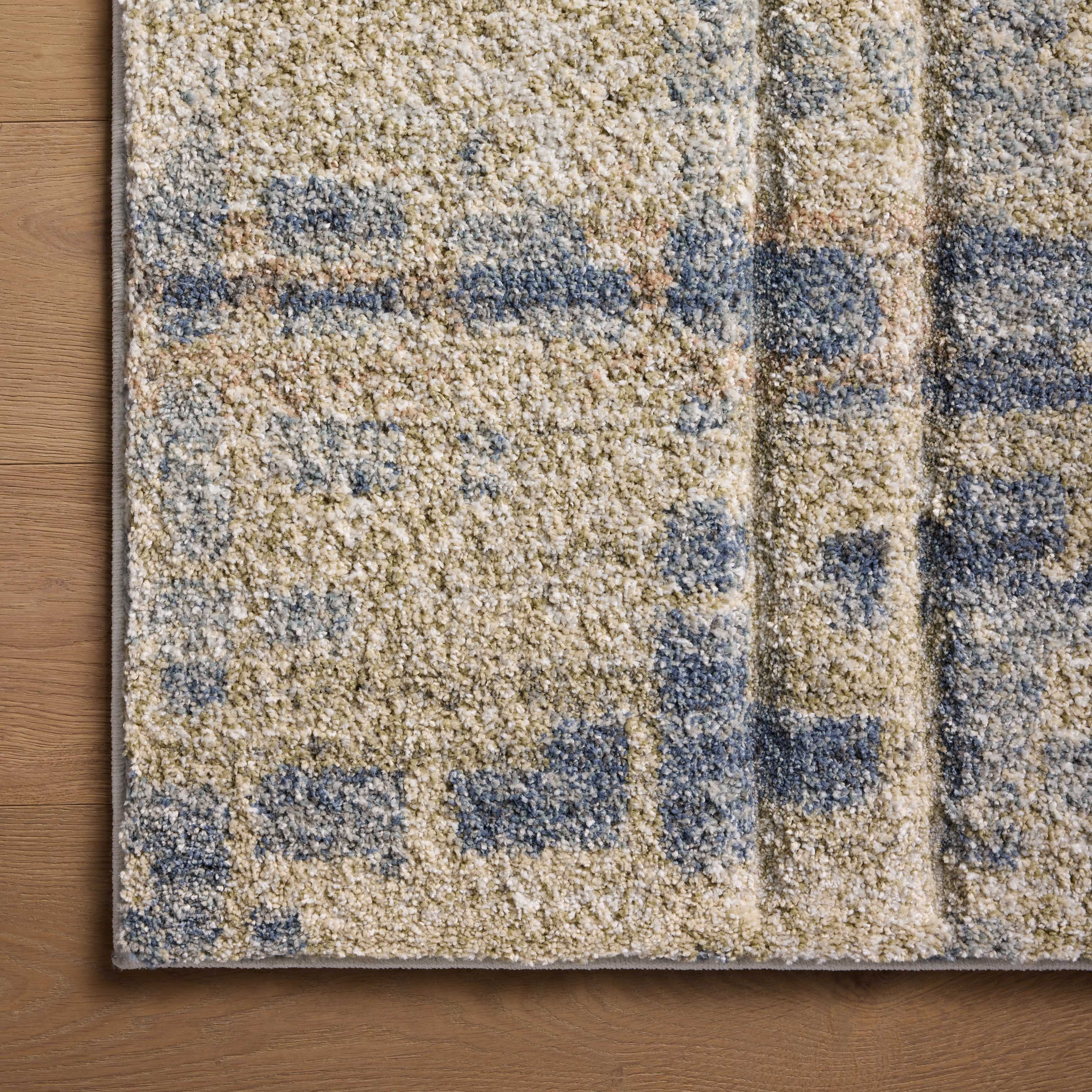 Broderick Rug in Denim / Olive - Image 3