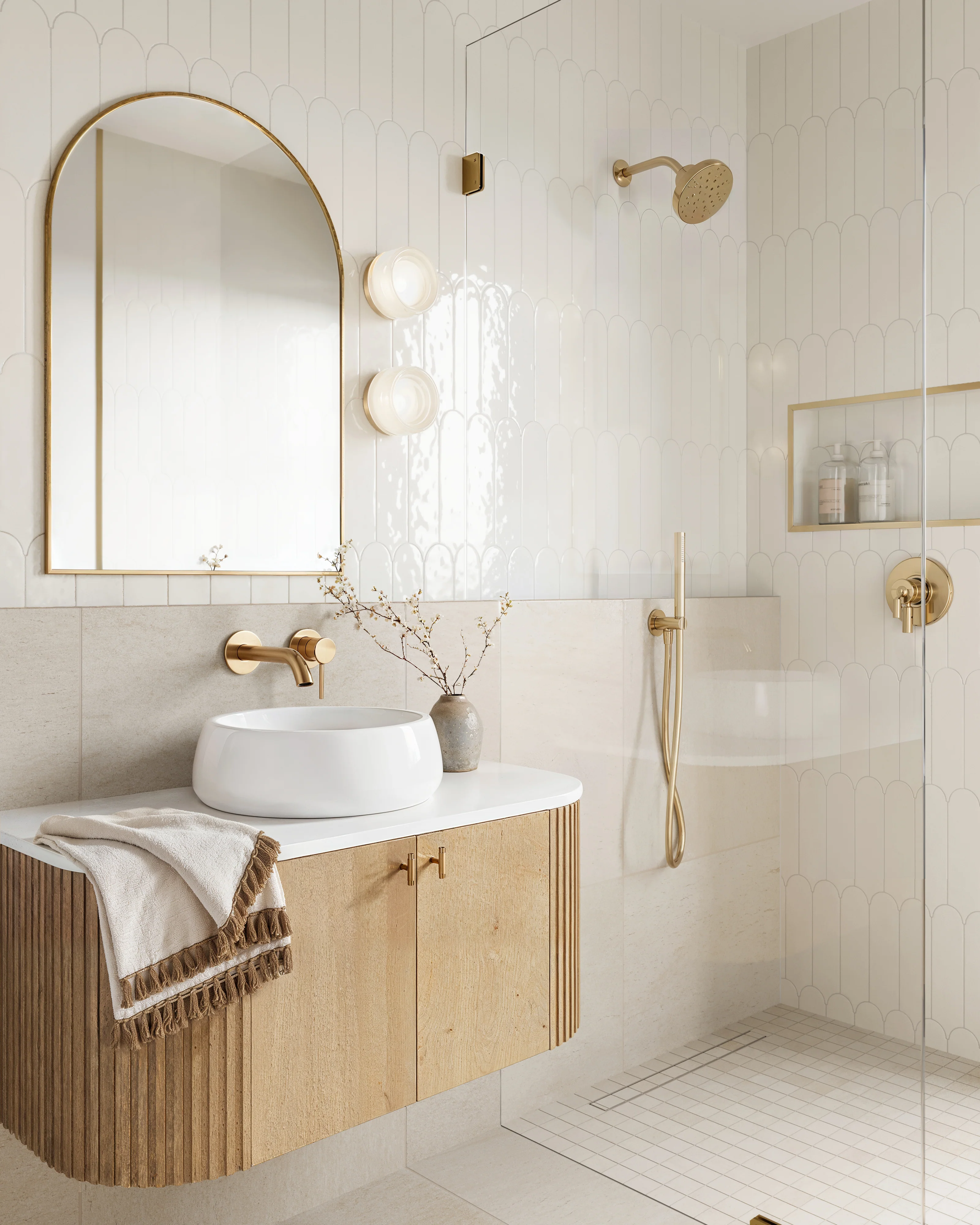 Brody 2 x 2 Matte Porcelain Mosaic Tile in White - Image 7