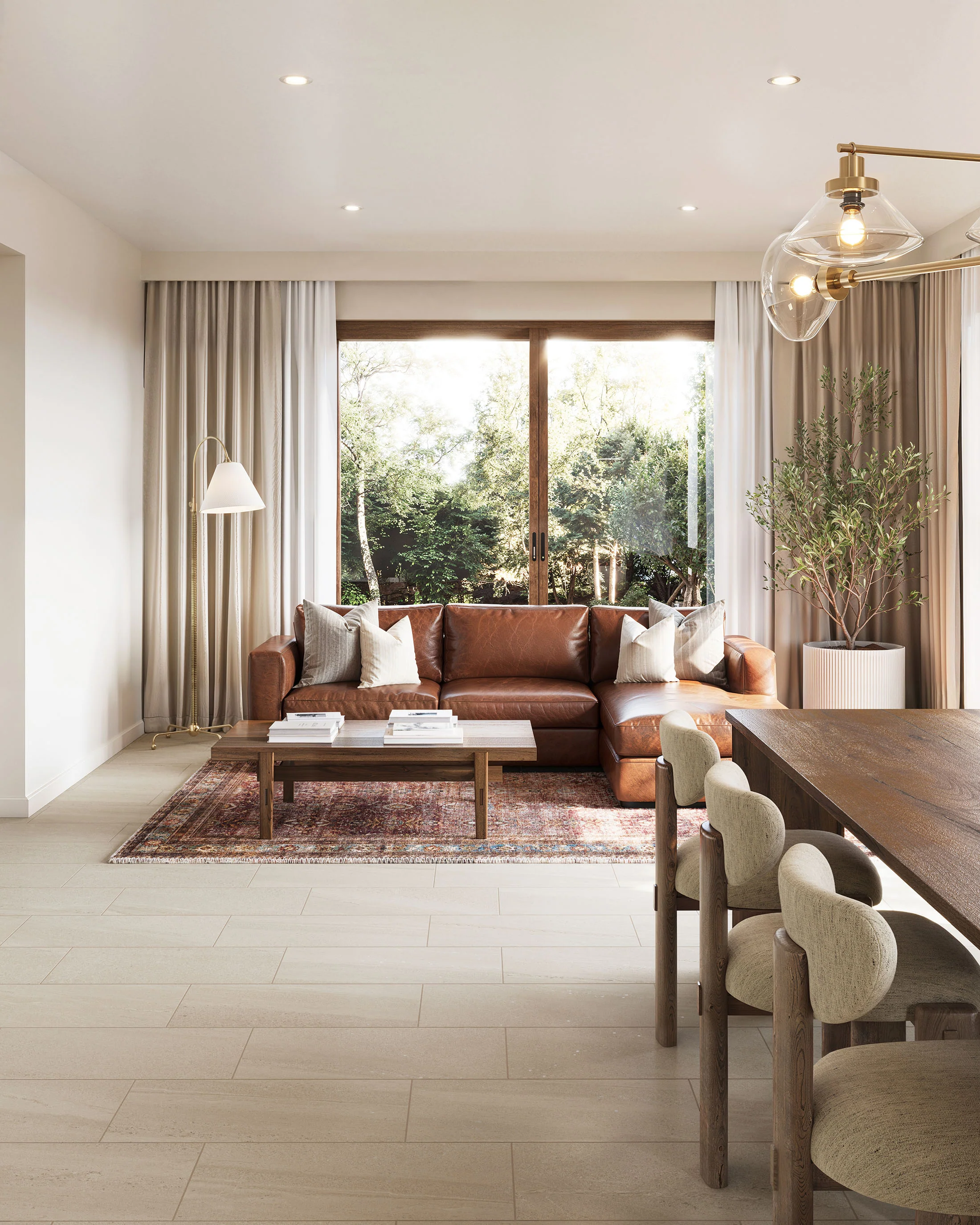 Bryce 12 x 24 Satin Porcelain Tile in Dune - Image 10