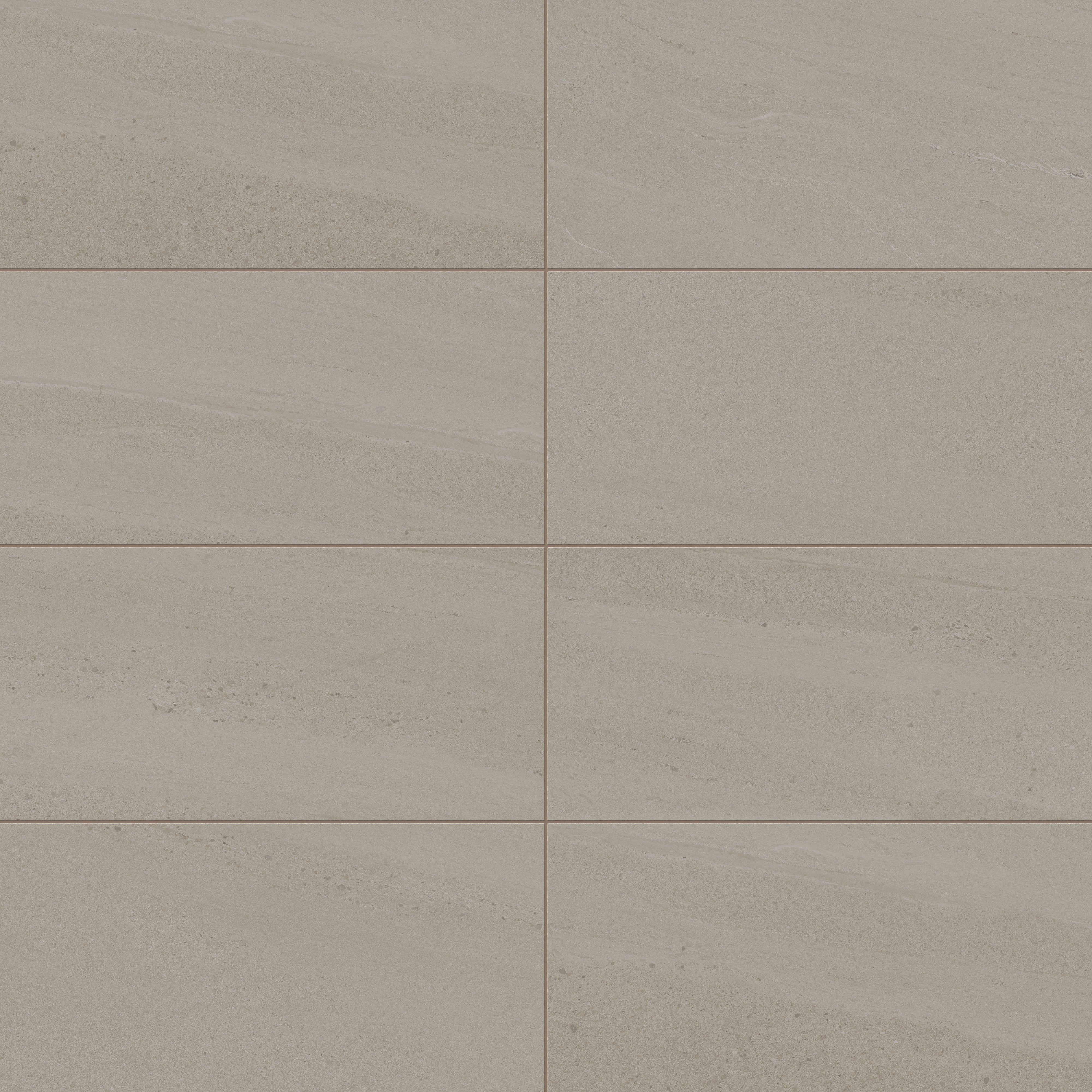 Bryce 12 x 24 Satin Porcelain Tile in Greige