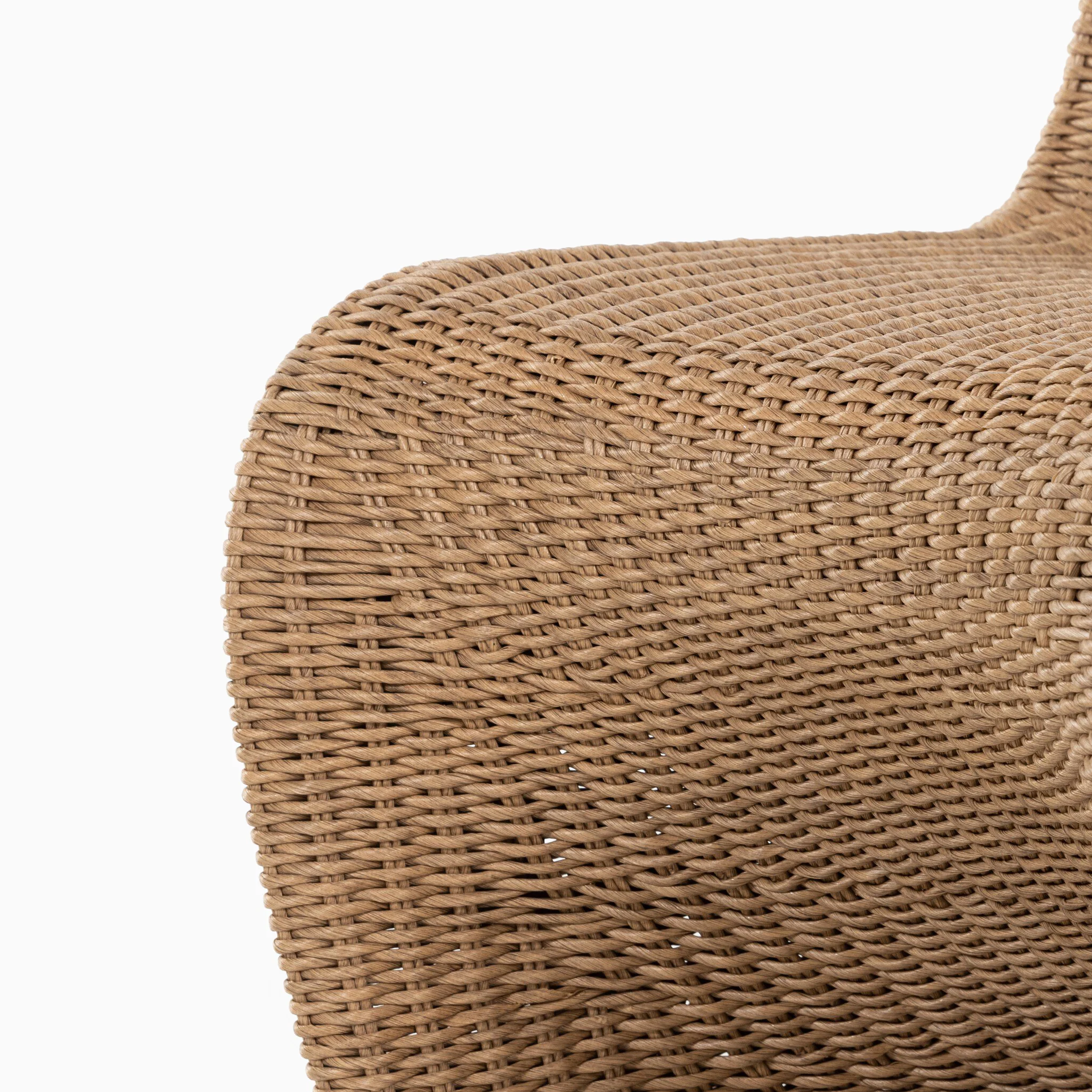 Calandor Outdoor Dining Chair in Vintage Natural - Image 9