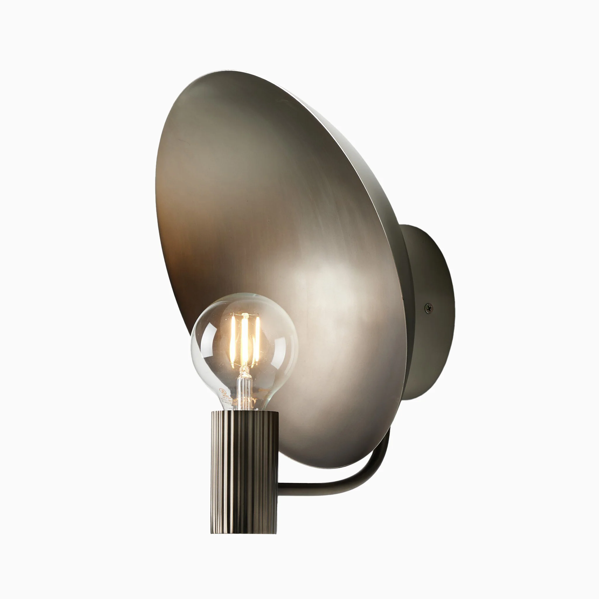 Camford Wall Sconce in Aged Nickel - Image 2