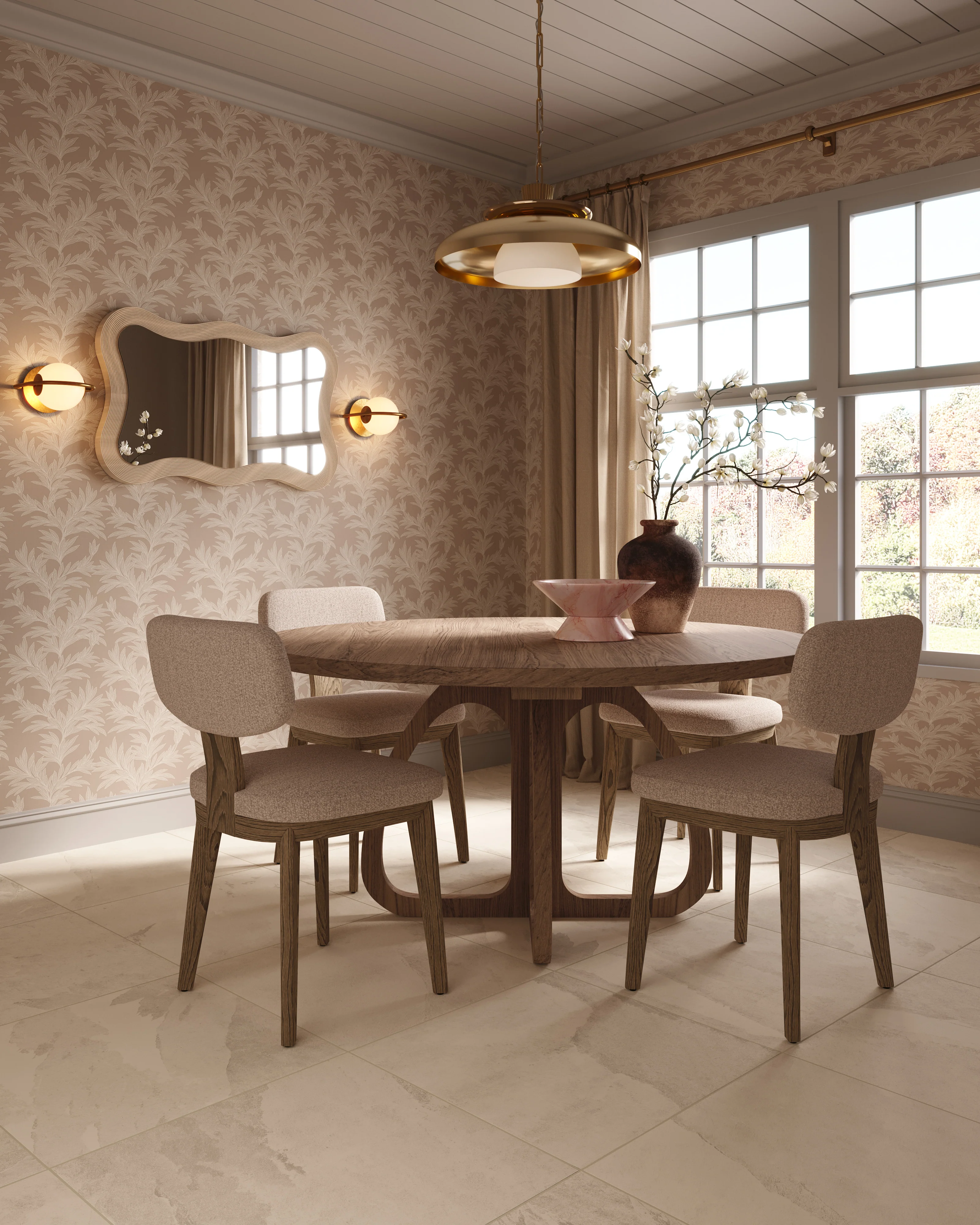 Carly 22" Pendant in Vintage Brass - Image 11