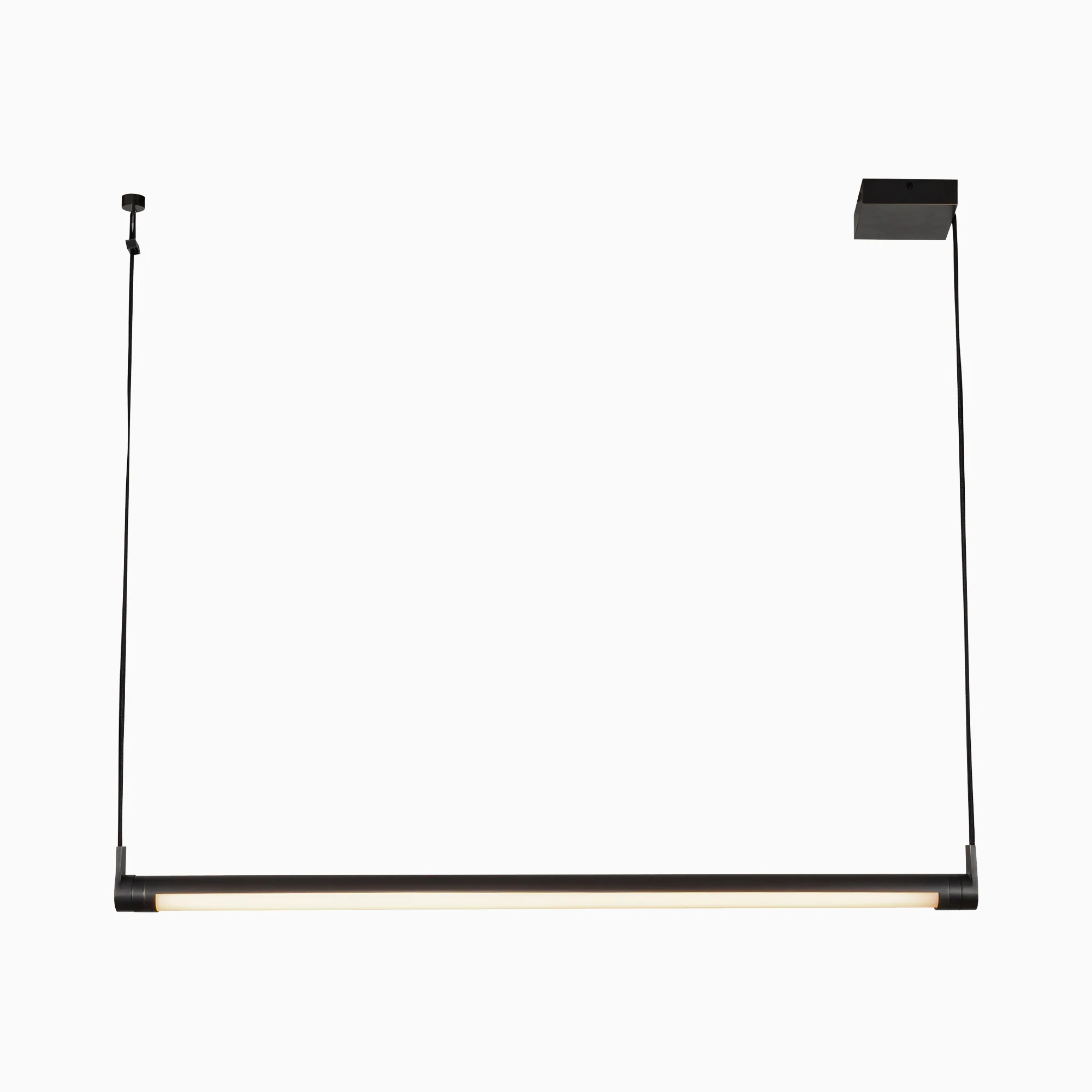 Carson 41" LED Linear Pendant in Urban Bronze