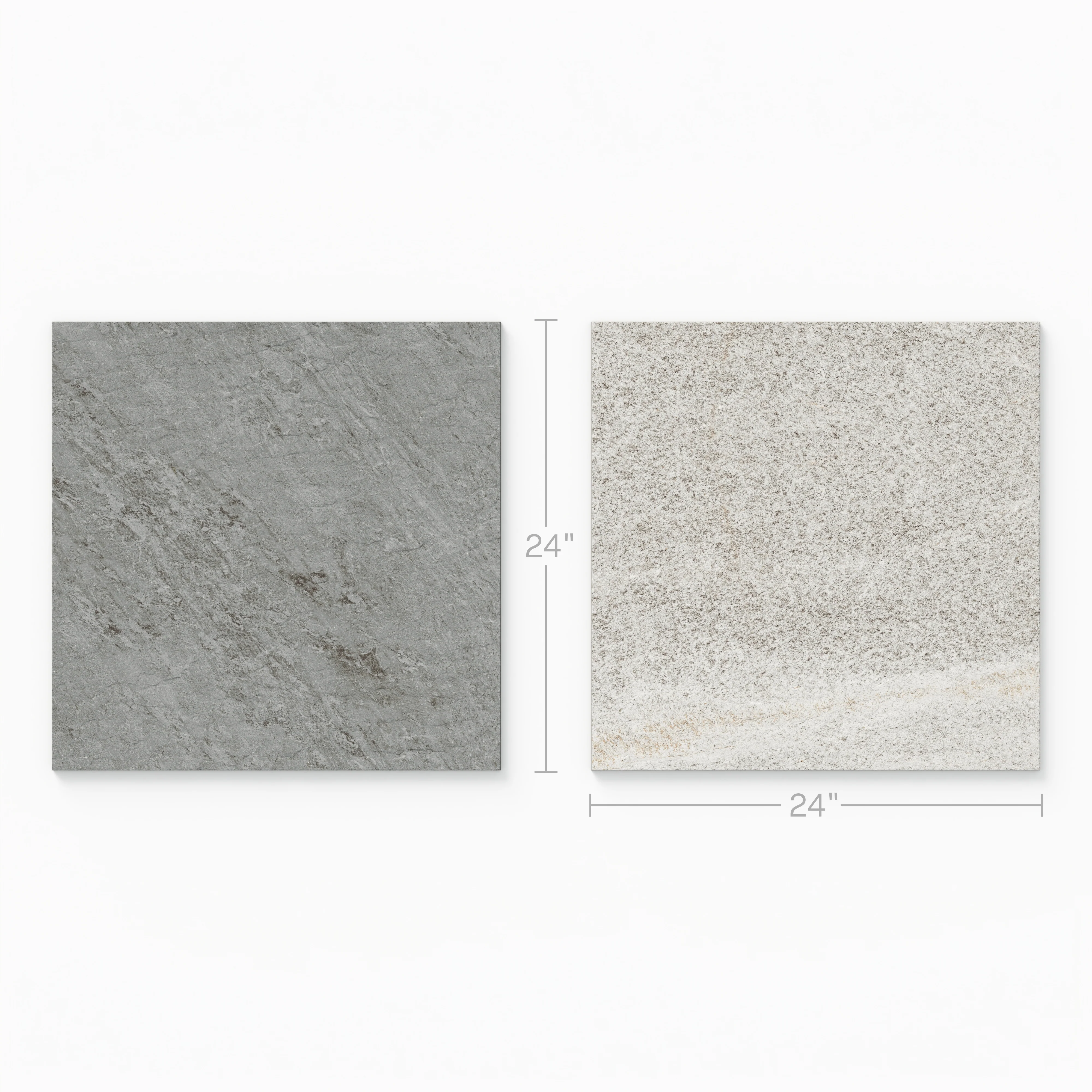 Carter 24 x 24 Checkerboard Grip 2cm Porcelain Paver Tile in Fossil & Stone - Image 3