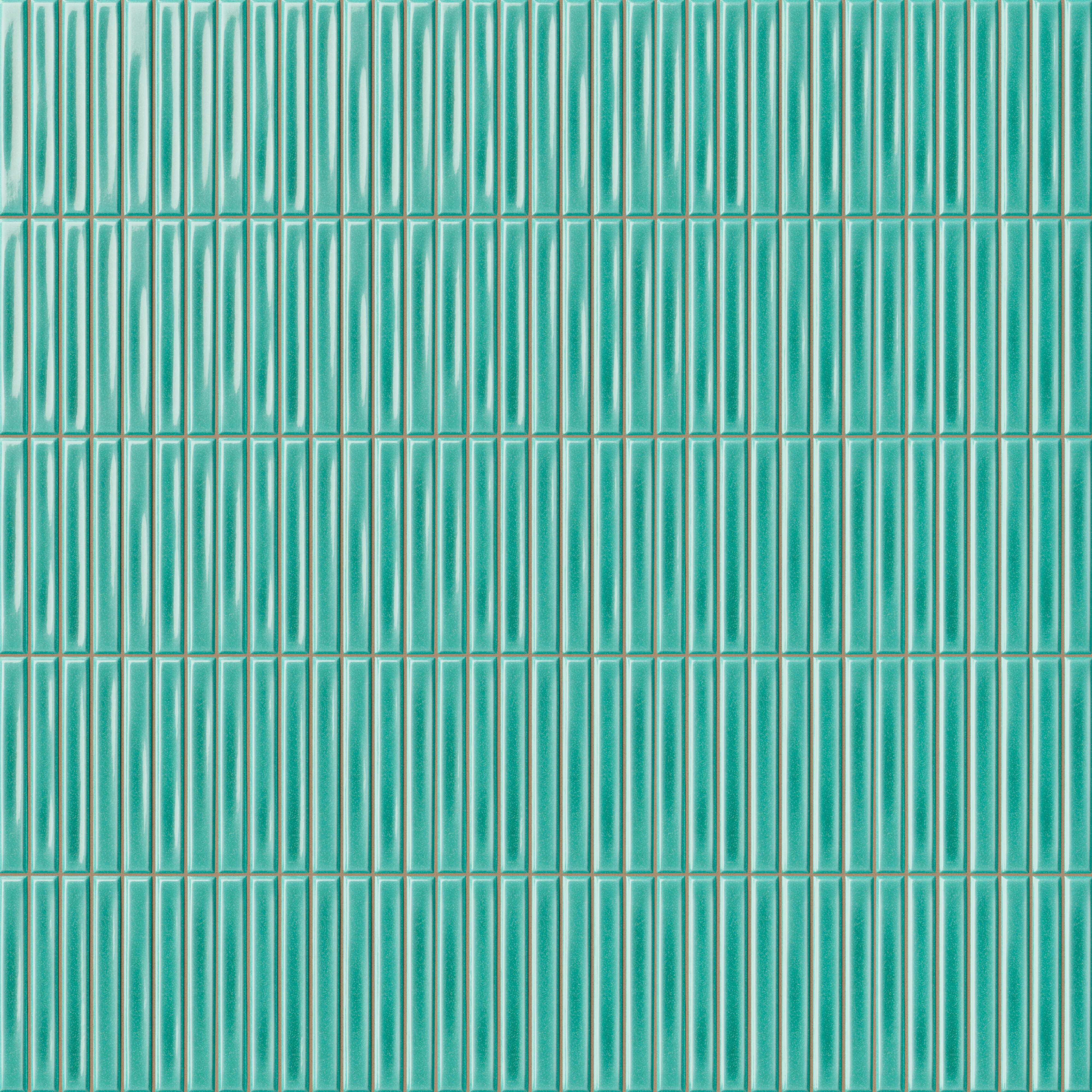 Celia 4.6 x 4.6 Glossy Porcelain Tile in Turques