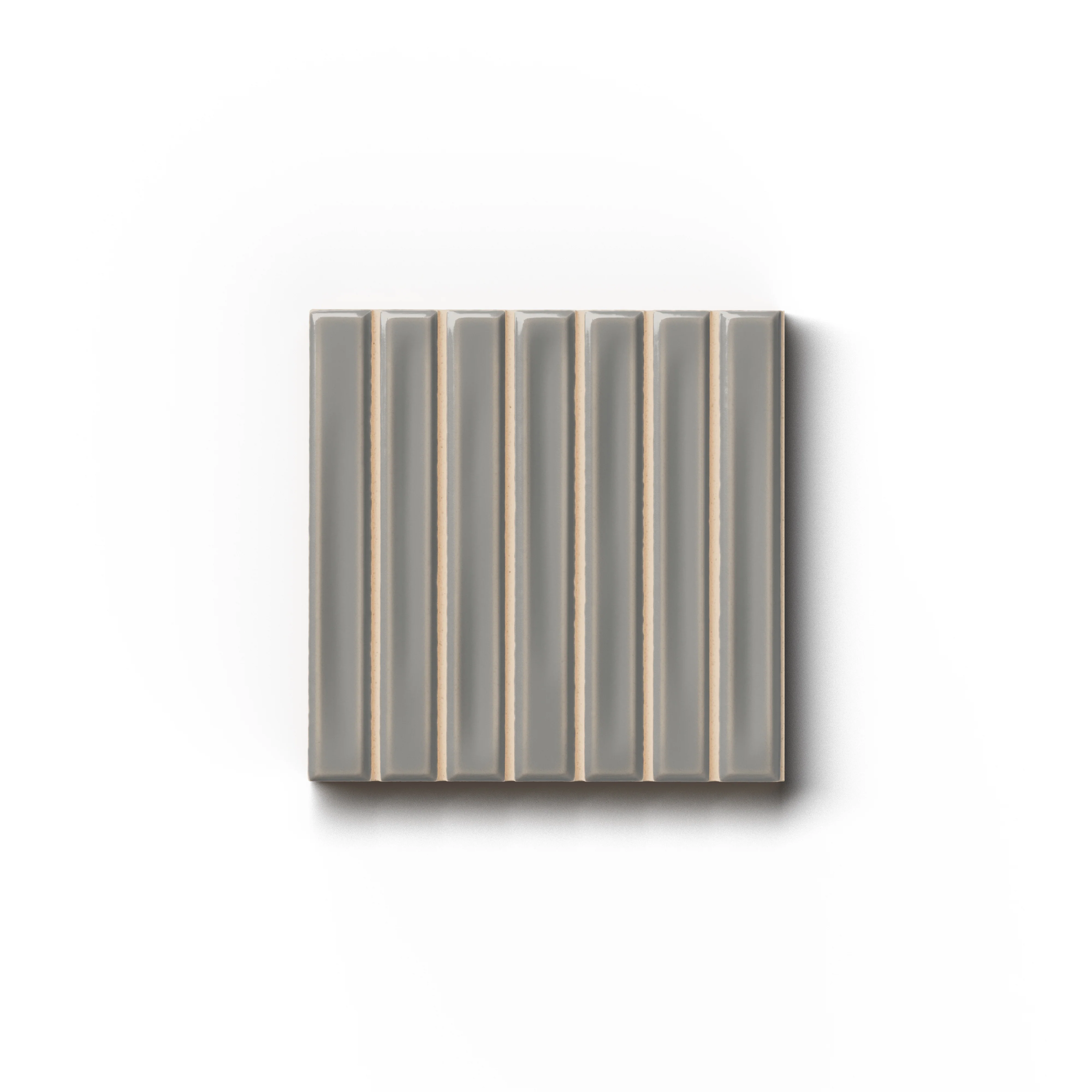 Celia 5 x 5 Glossy in Mineral Grey Sample