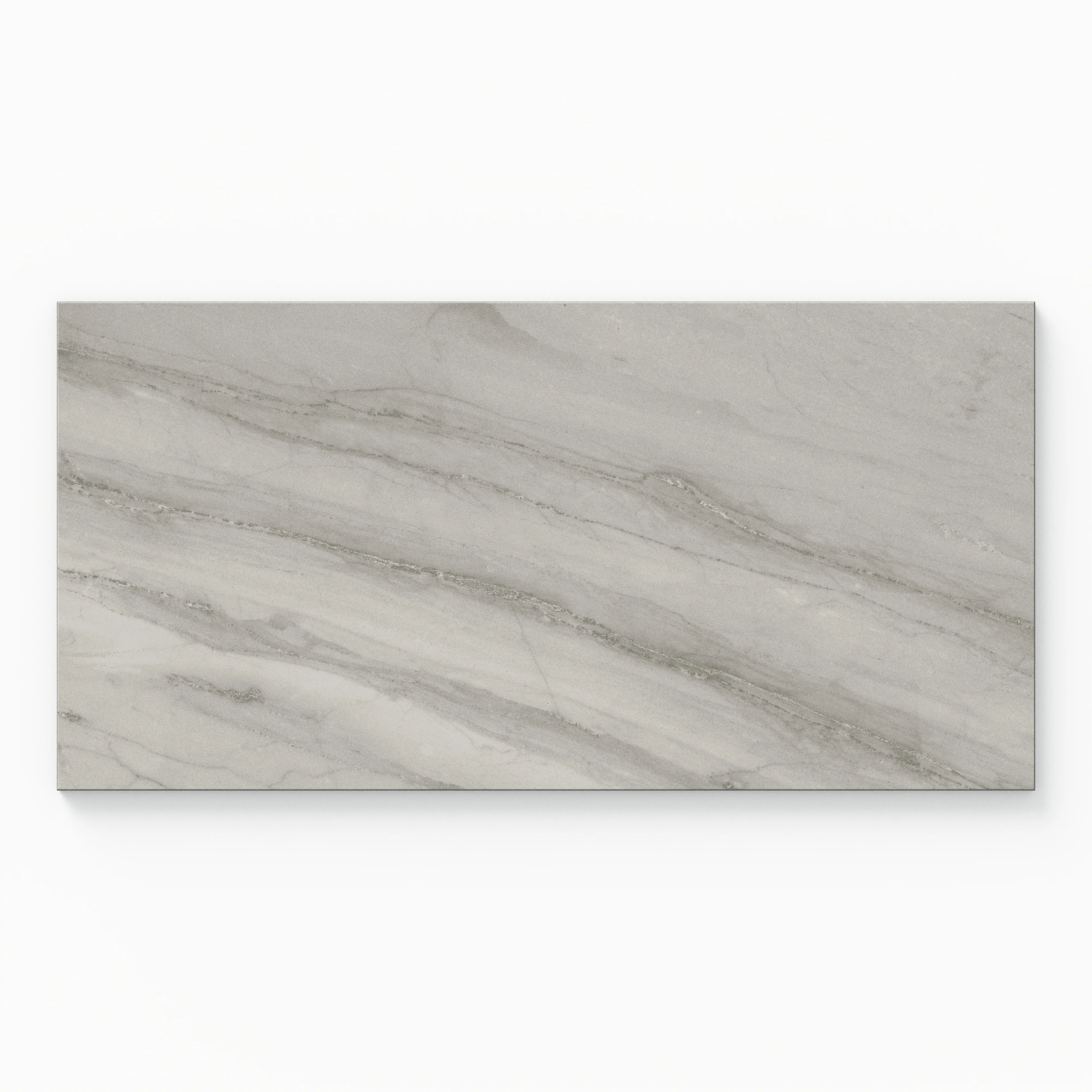Chantel 12 x 24 Polished Porcelain Tile in Alaska Grey - Image 2