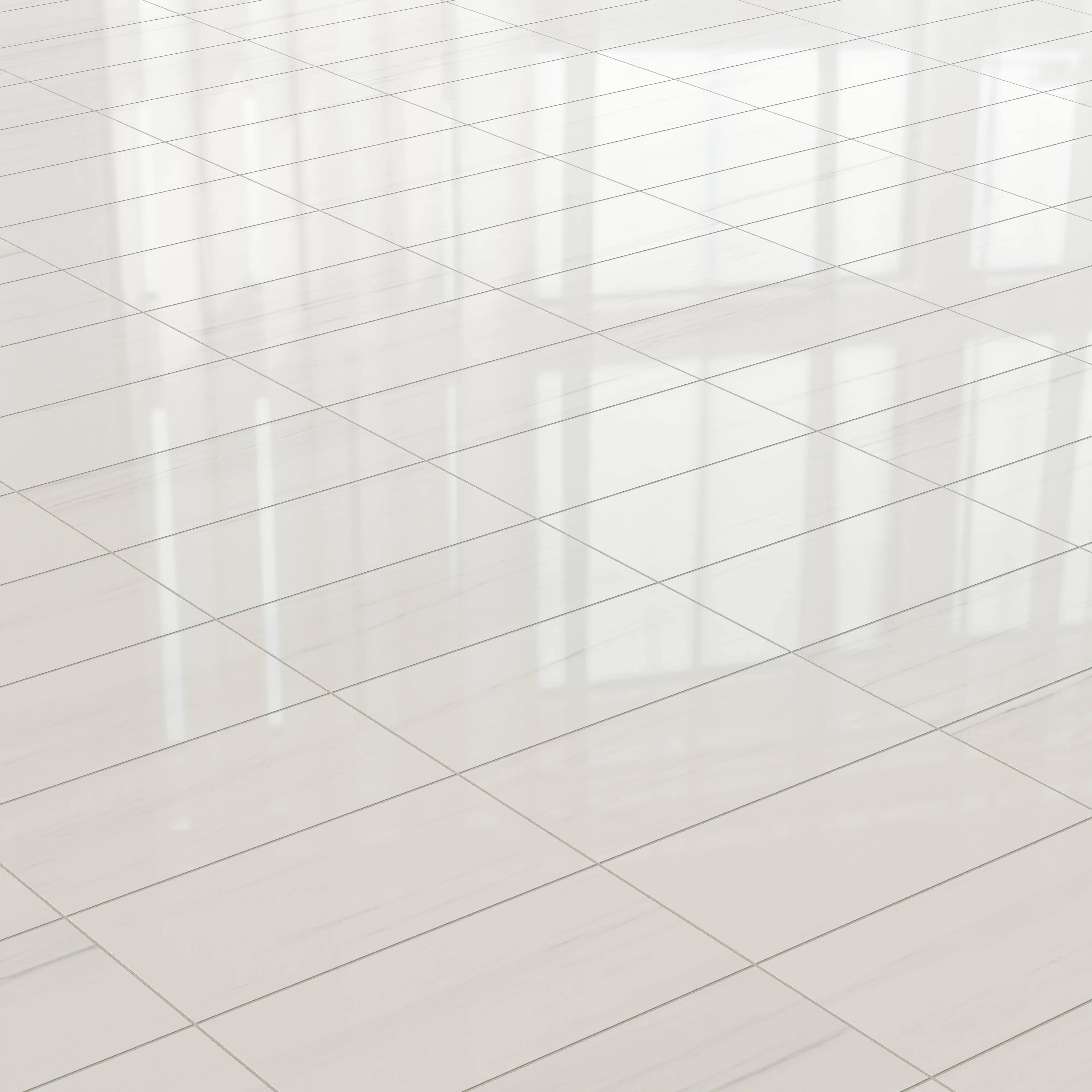 Chantel 12 x 24 Polished Porcelain Tile in Dolomite - Image 4