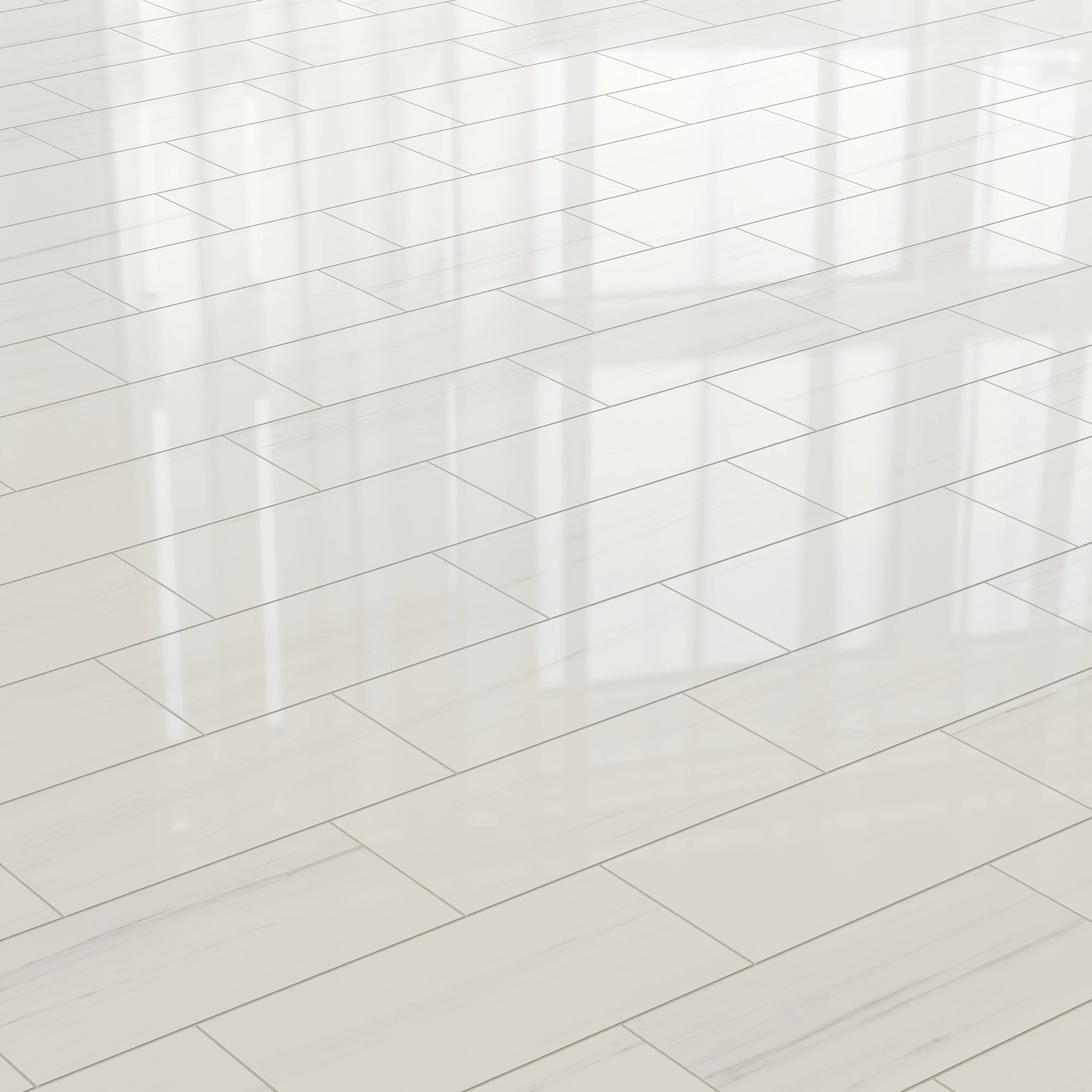 Chantel 12 x 24 Polished Porcelain Tile in Dolomite - Image 6