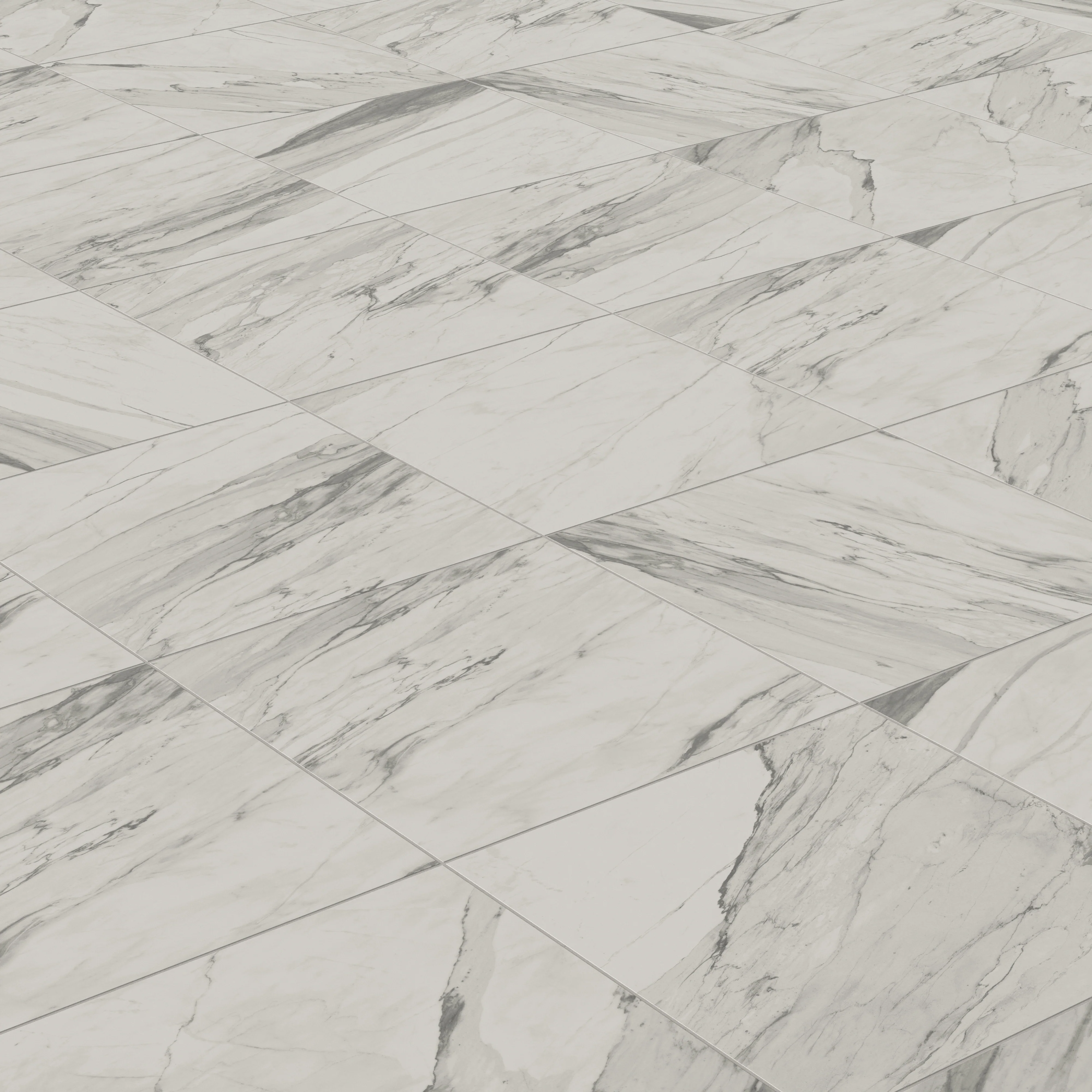 Chantel 24 x 24 Matte Porcelain Tile in Apuano - Image 4