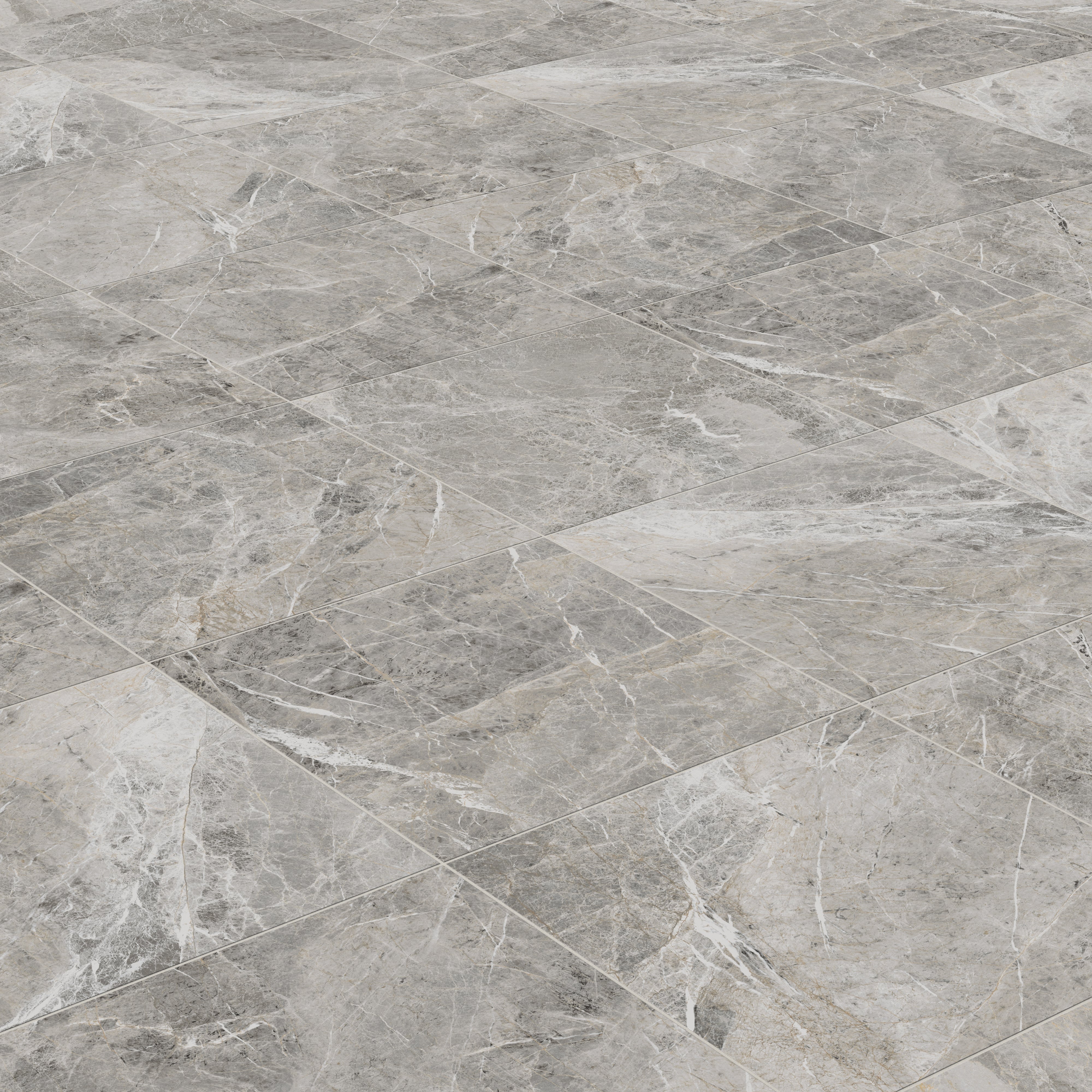 Chantel 24 x 24 Matte Porcelain Tile in Imperial - Image 4