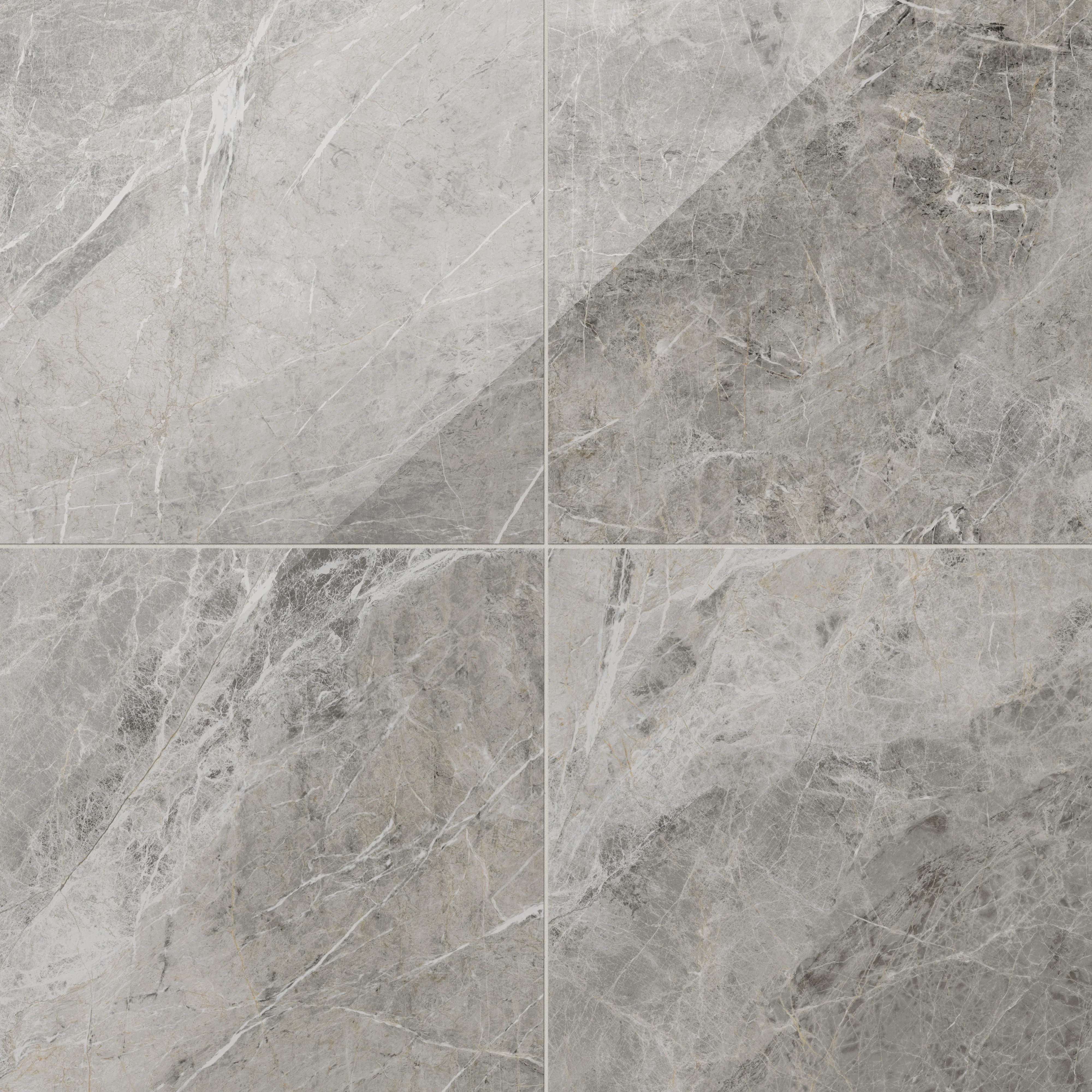 Chantel 24 x 24 Polished Porcelain Tile in Imperial