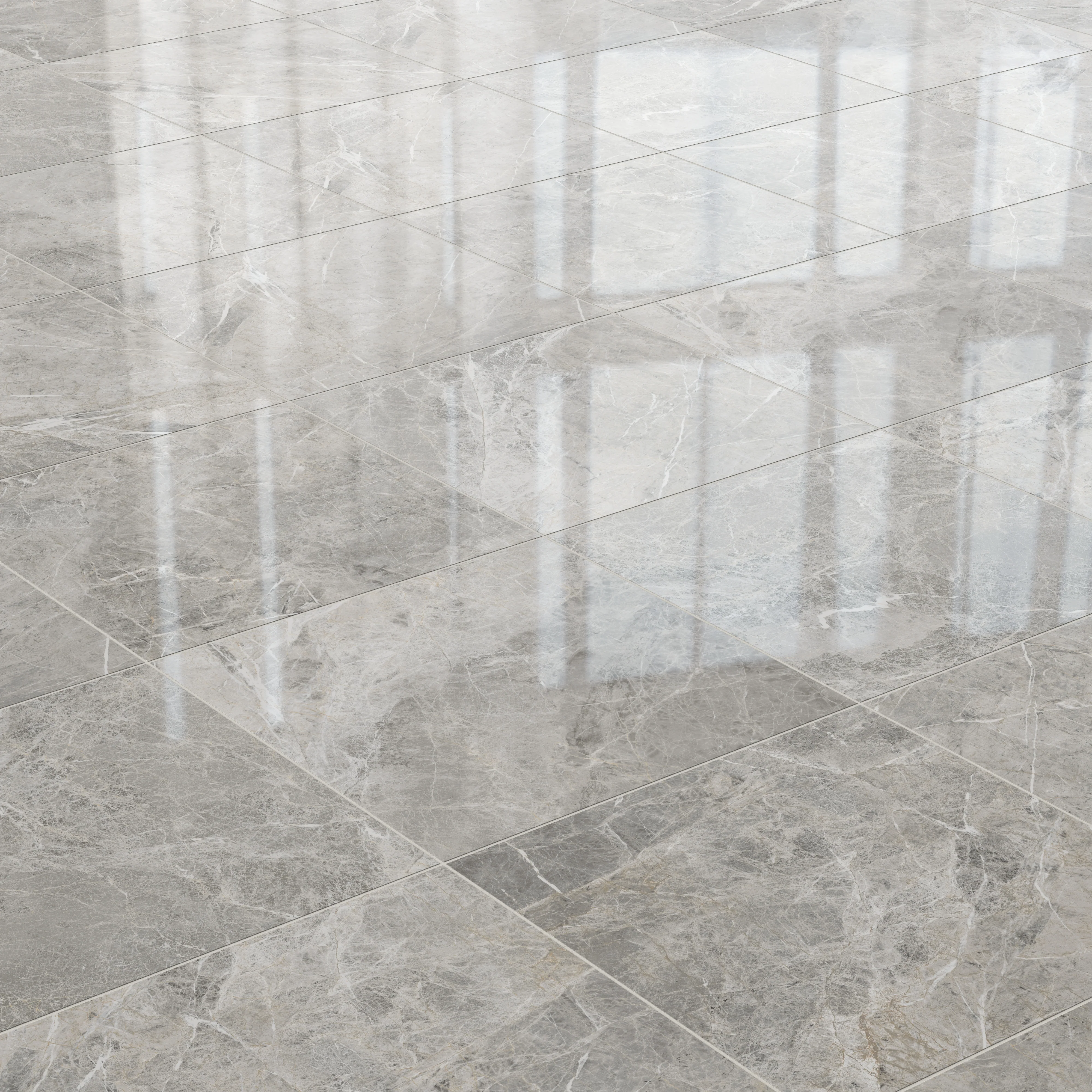 Chantel 24 x 24 Polished Porcelain Tile in Imperial - Image 5