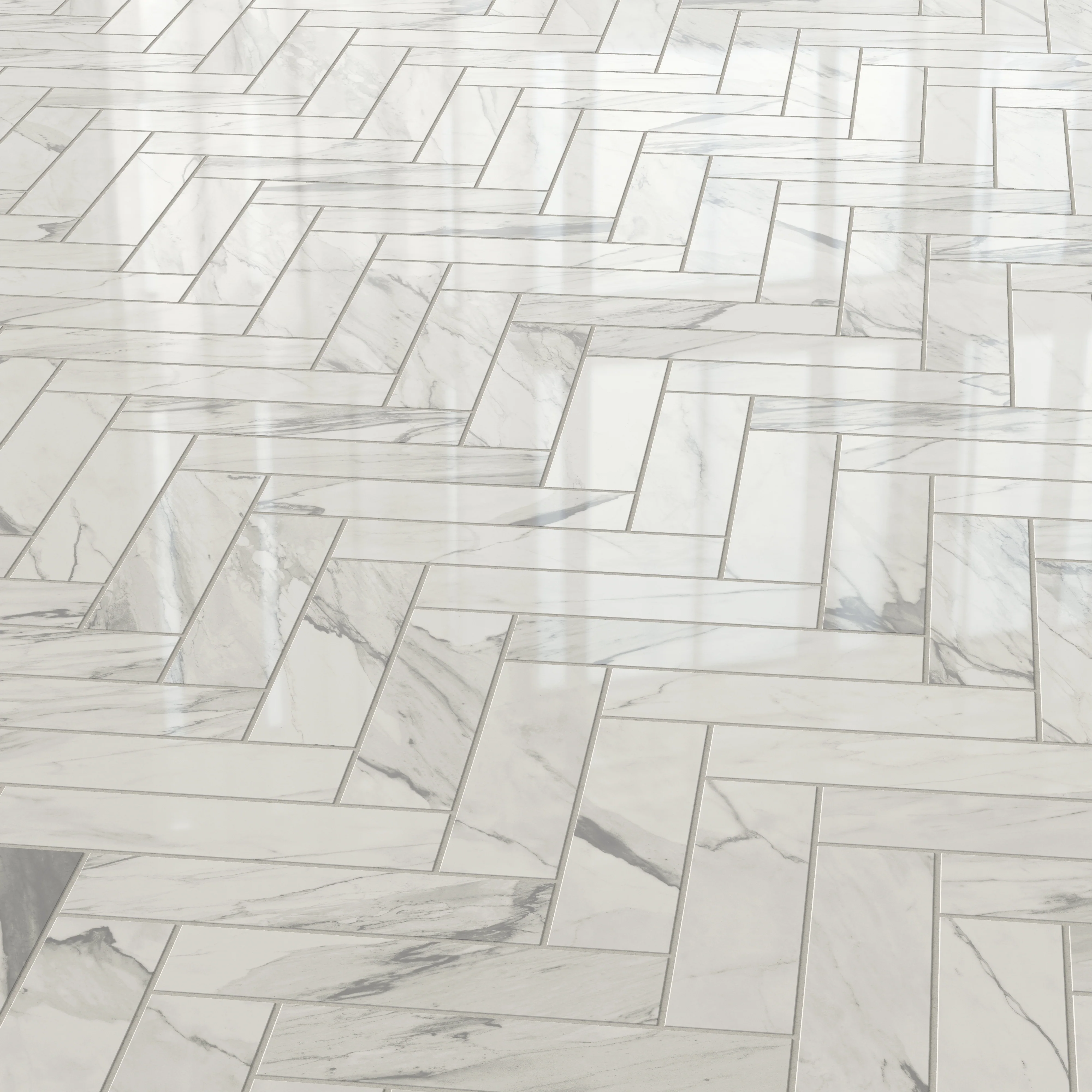 Chantel 3 x 12 Polished Porcelain Tile in Apuano - Image 10
