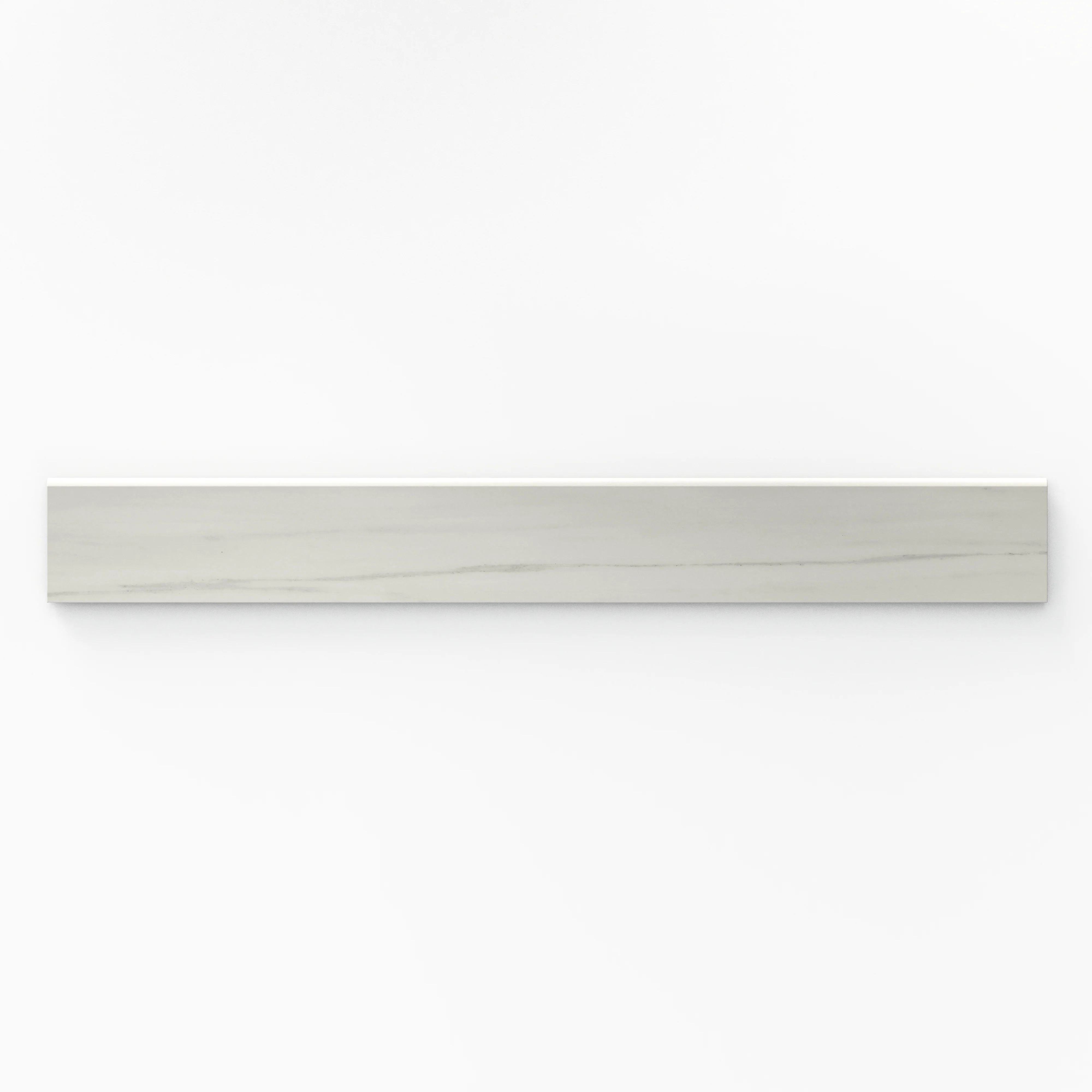 Chantel 3 x 24 Matte Porcelain Bullnose Tile in Dolomite
