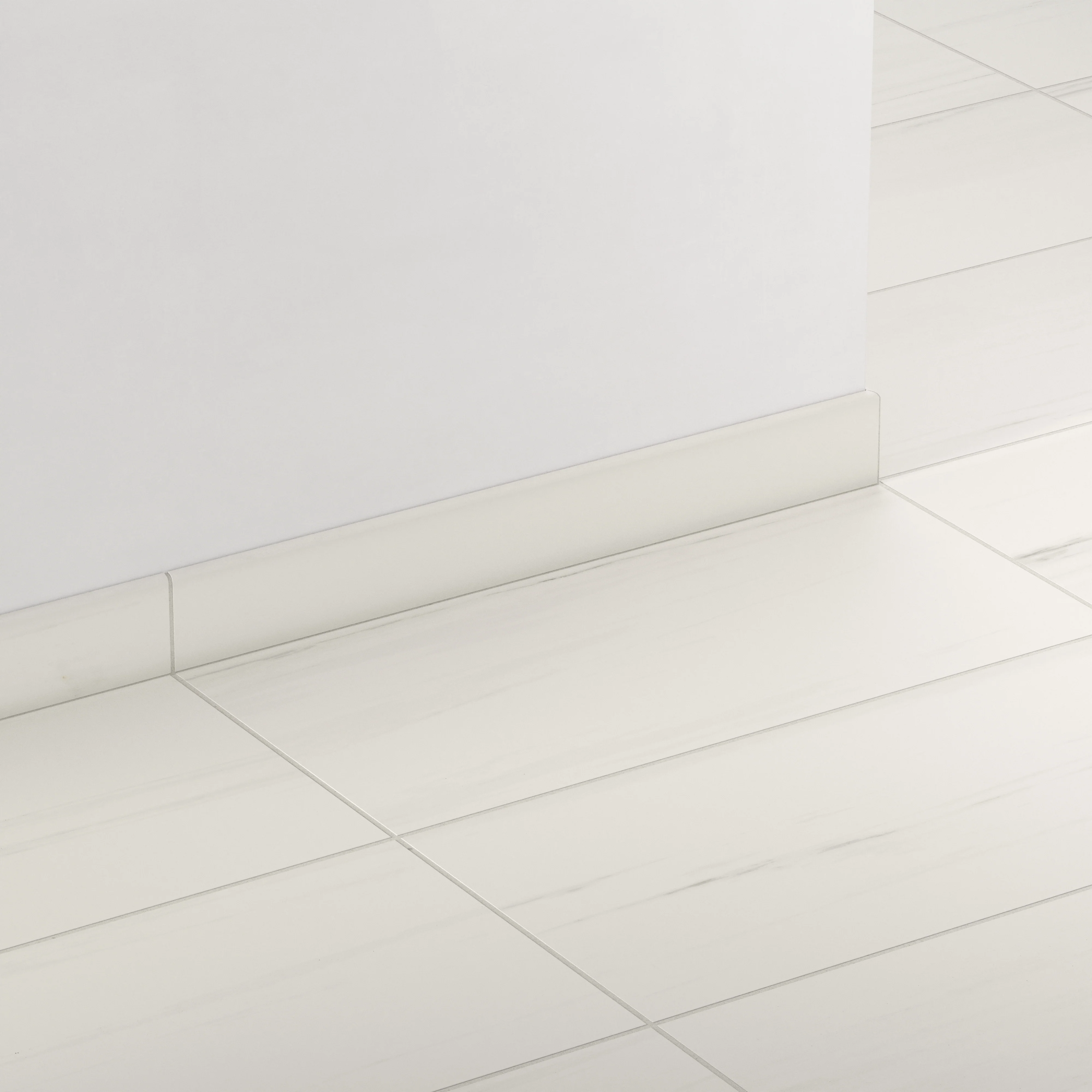 Chantel 3 x 24 Matte Porcelain Bullnose Tile in Dolomite - Image 3