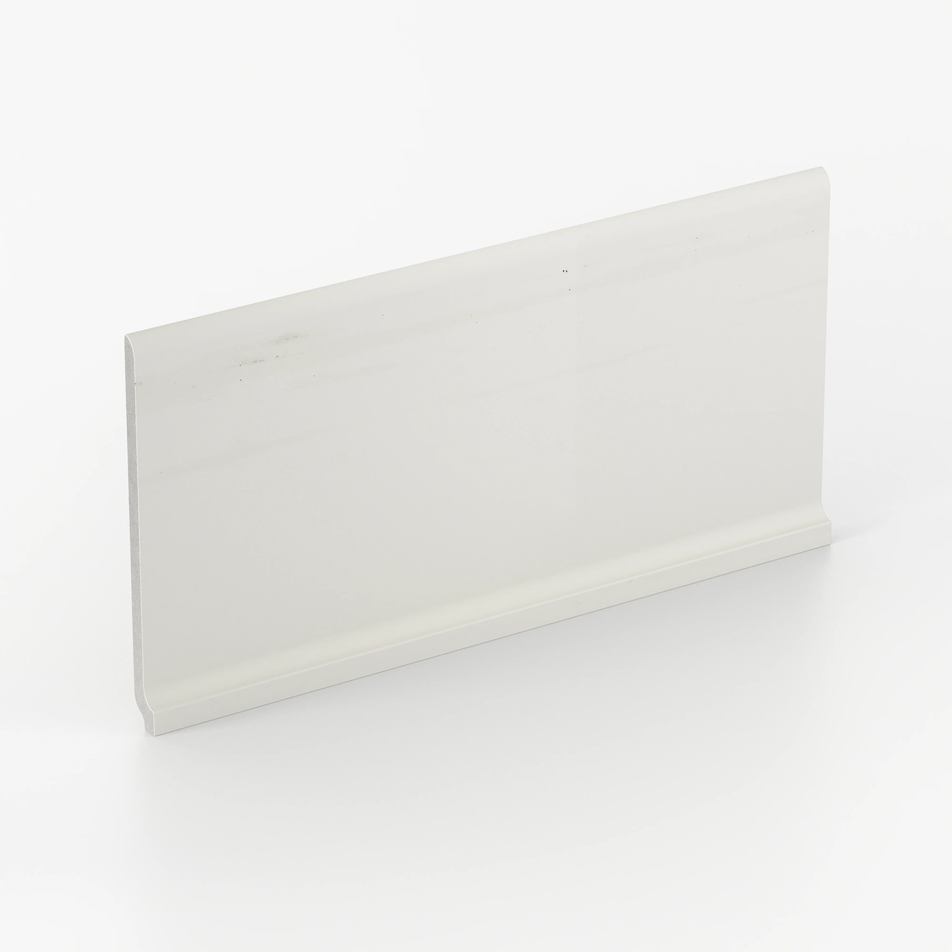 Chantel 6 x 12 Matte Porcelain Cove Base Tile in Dolomite - Image 2