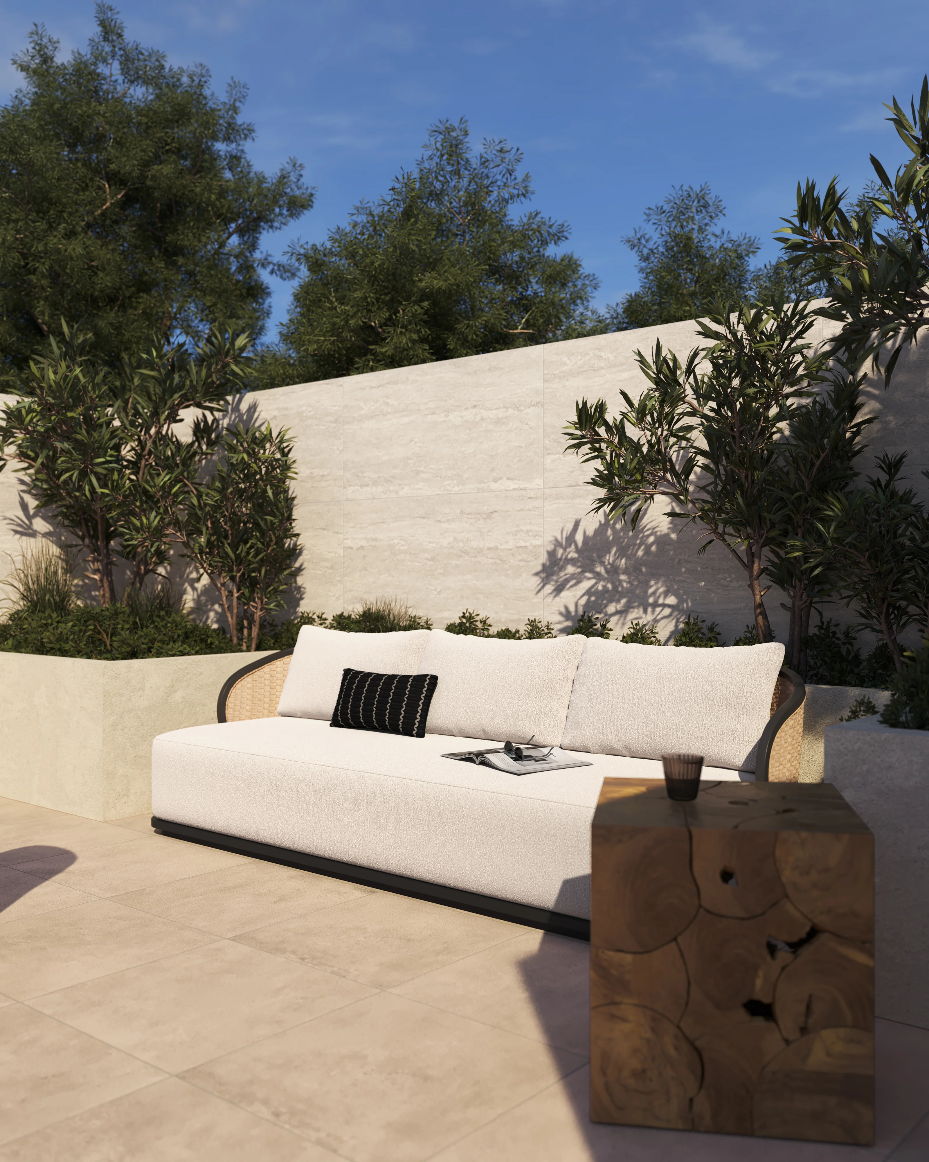 Cielo Outdoor End Table - Image 2