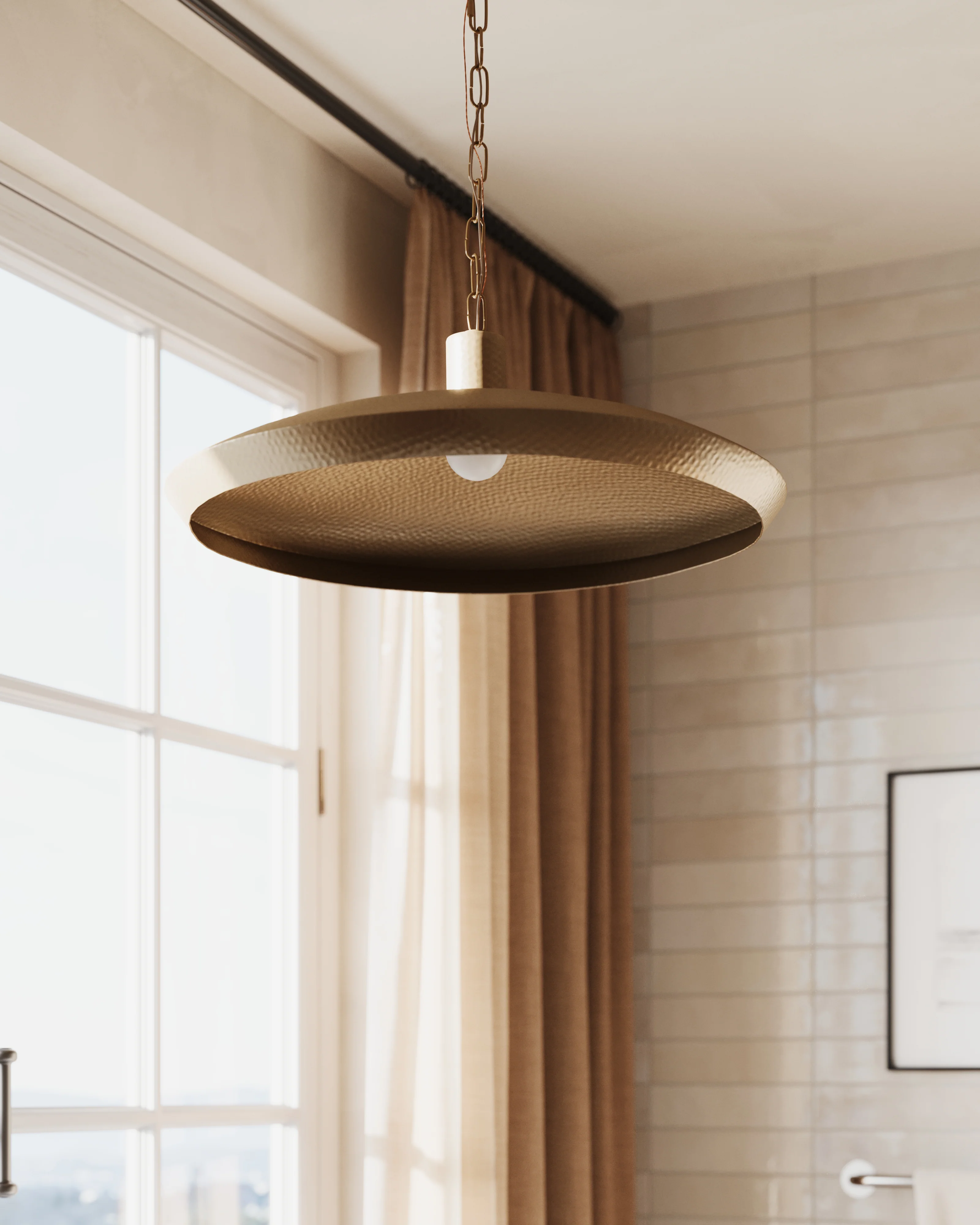 Claire 3 x 12 Glossy Ceramic Tile in Eggshell - Image 15