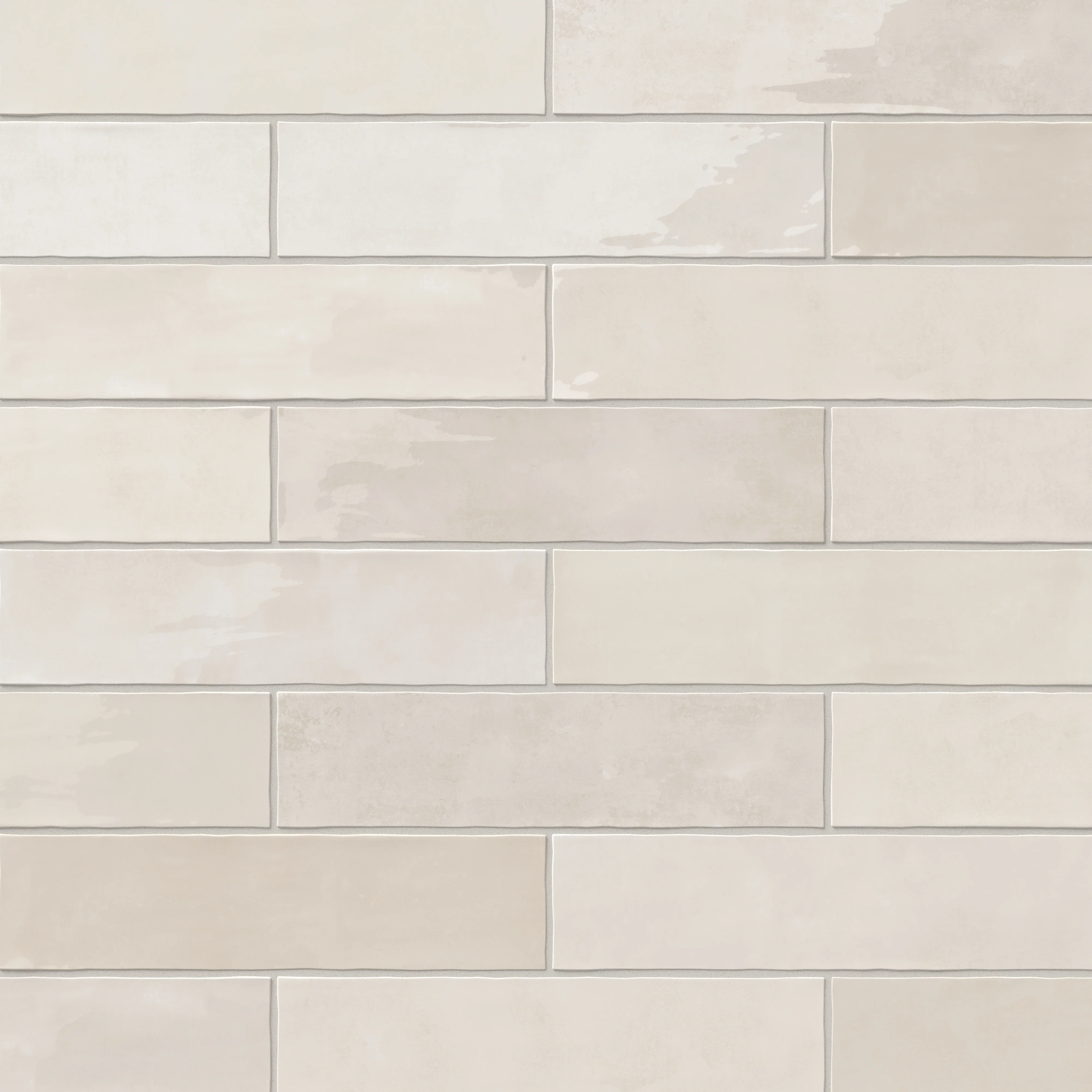 Claire 3 x 12 Glossy Ceramic Tile in Eggshell - Image 7