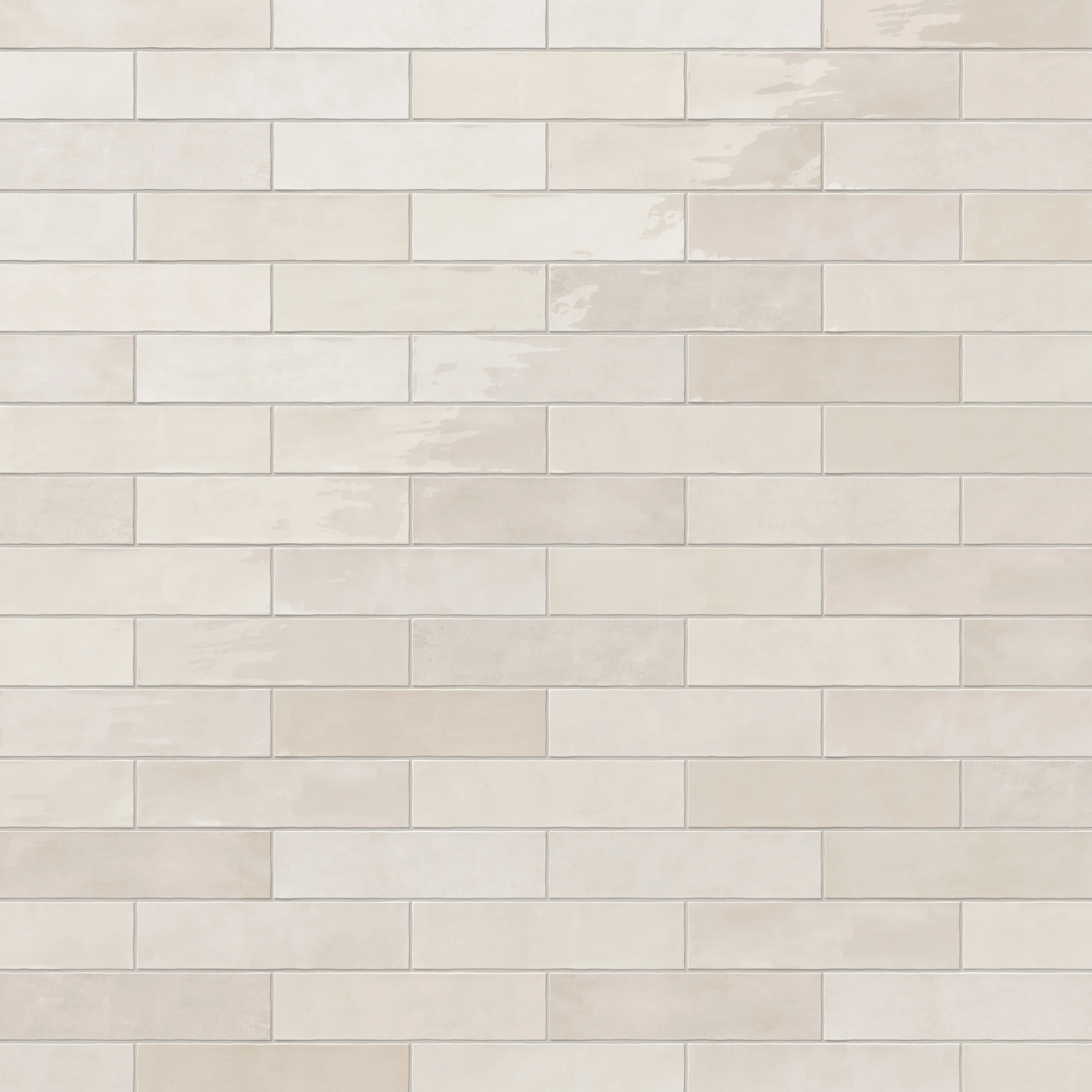 Claire 3 x 12 Glossy Ceramic Tile in Eggshell - Image 9