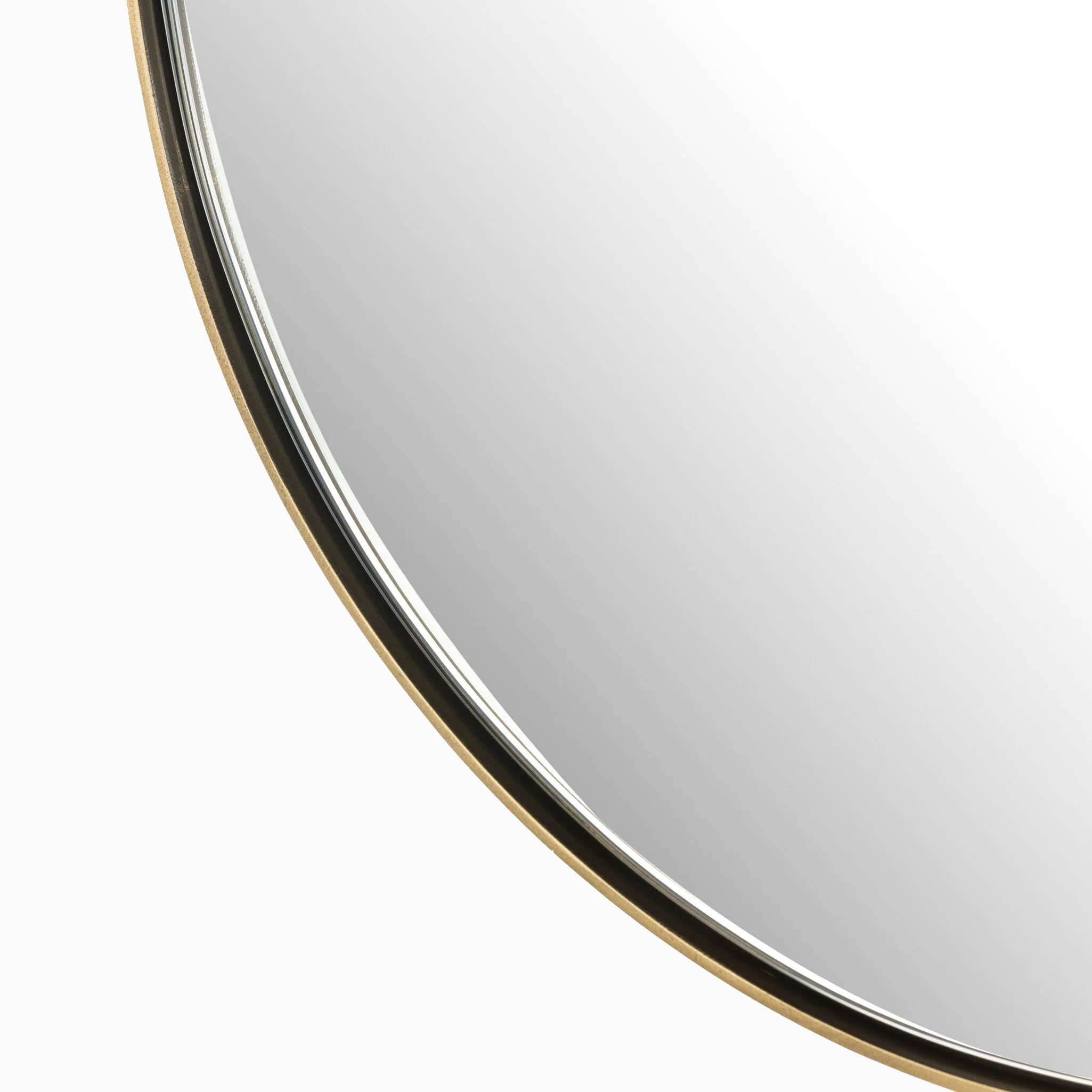 Clancy Small Arch Mirror in Antique Brass - Image 5