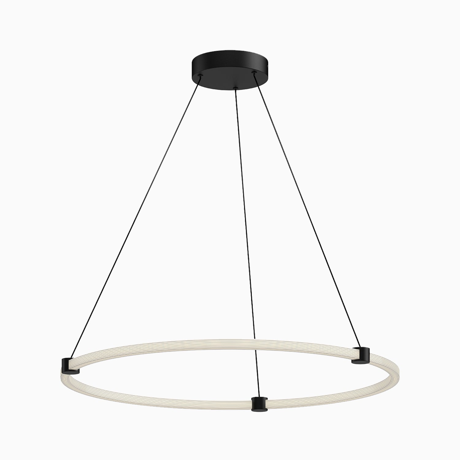 Clarence 32" LED Pendant in Black - Image 2